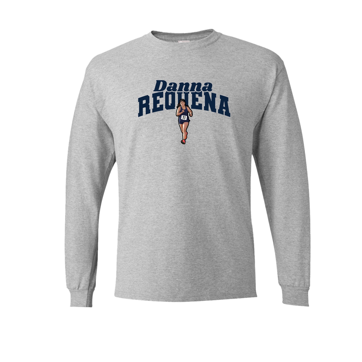 Long Sleeve Tee — Signature Arch in Grey