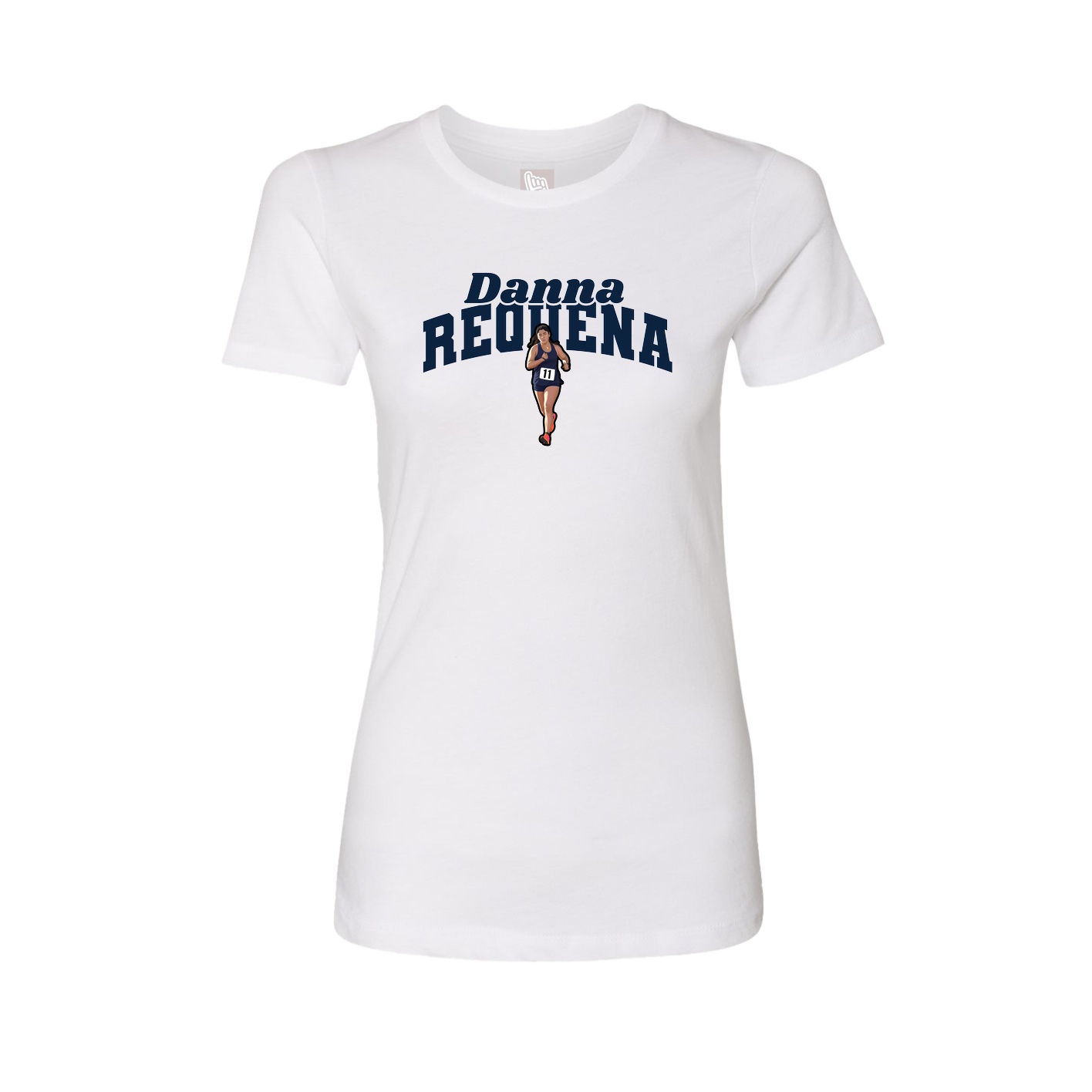 Womens Tee — Signature Arch in White