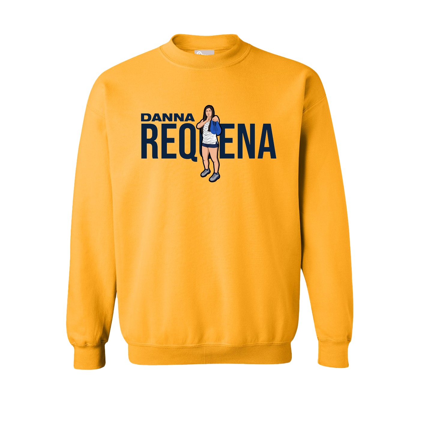 Fleece Crew — Player Name in Gold