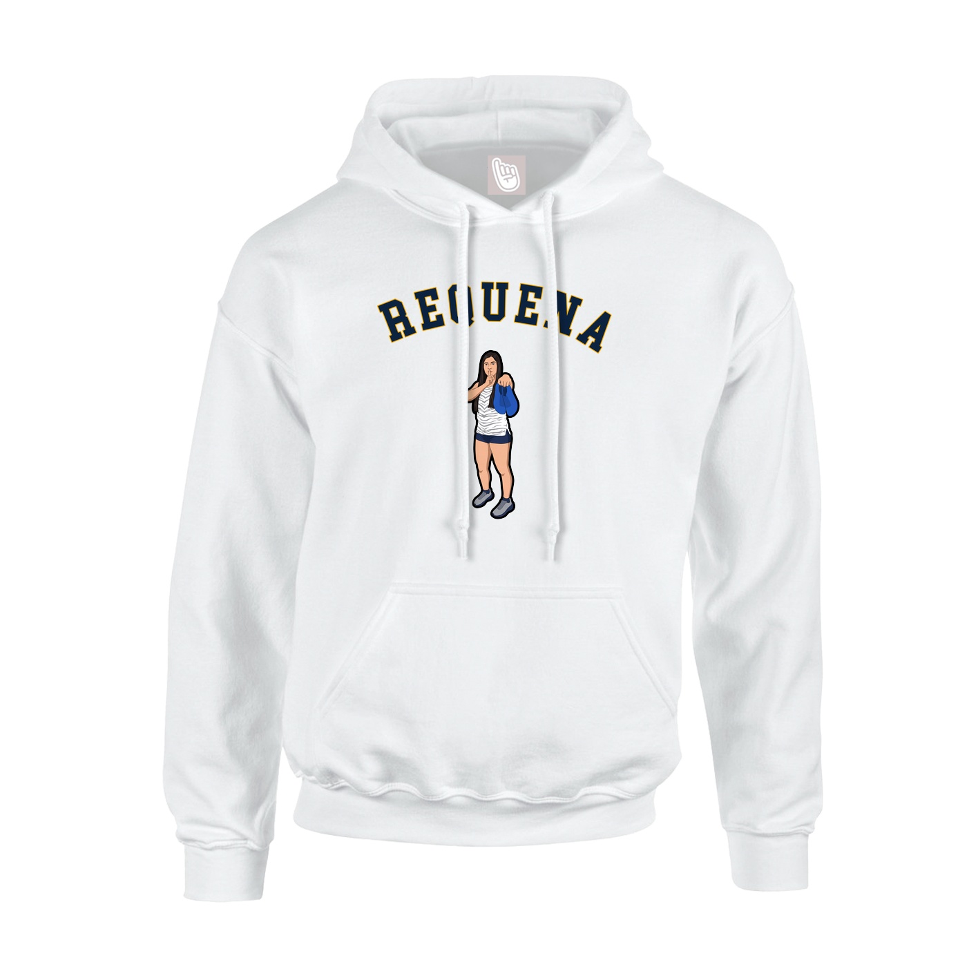 Hoodie — Shirsey Arch in White