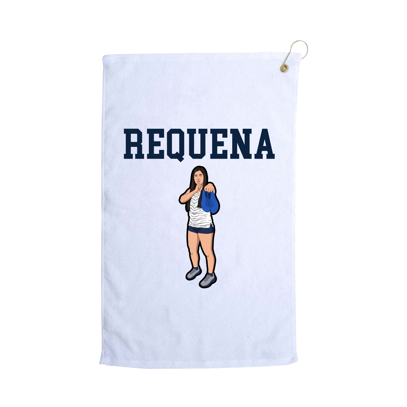 Golf Towel — Shirsey in White