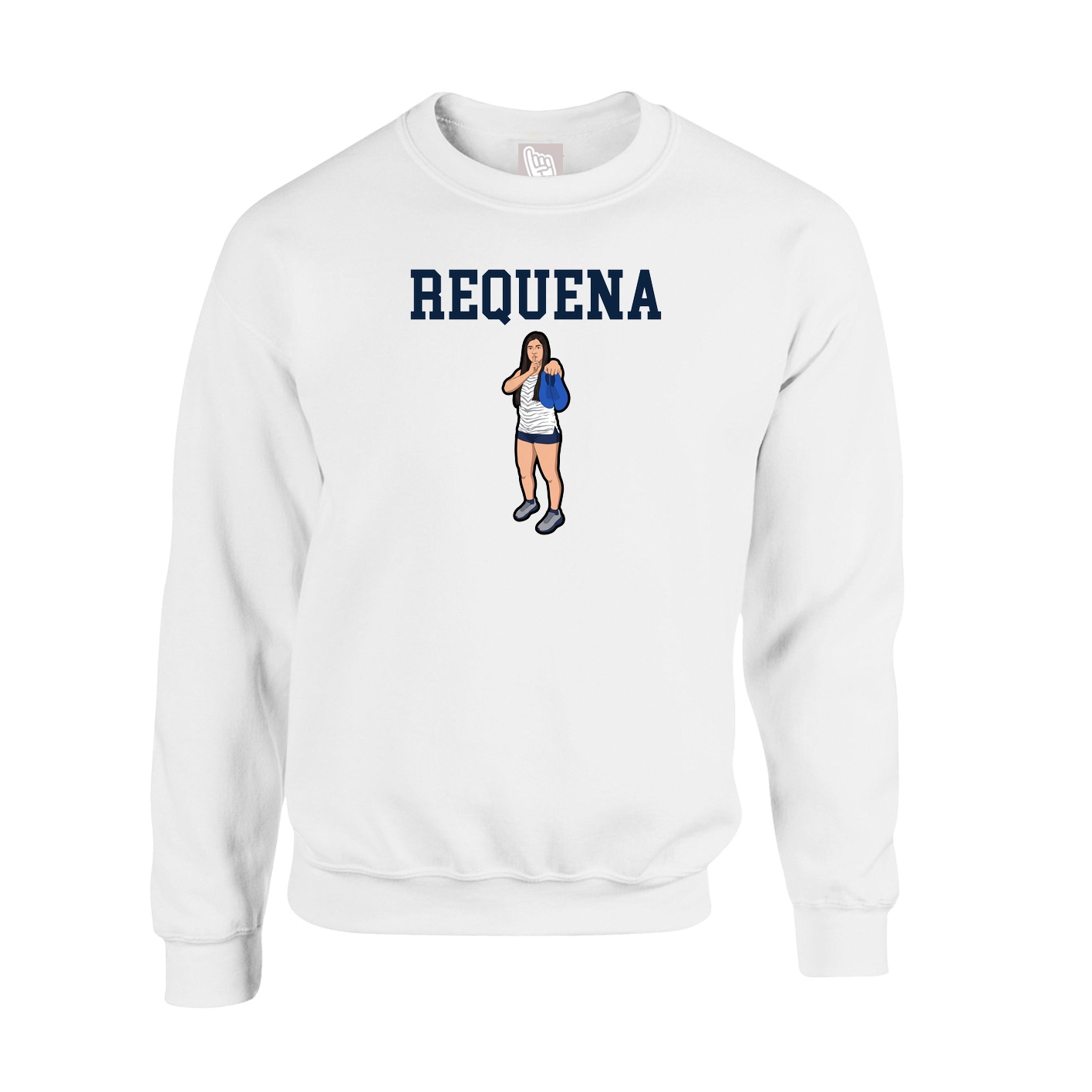 Fleece Crew — Shirsey in White