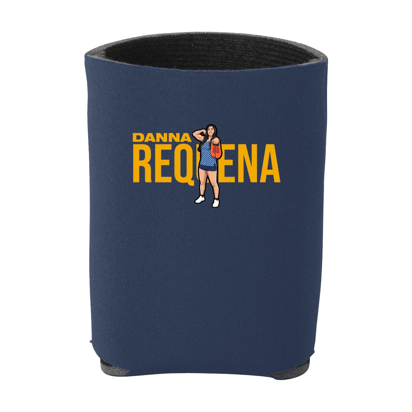 Can Holder — Player Name in Navy