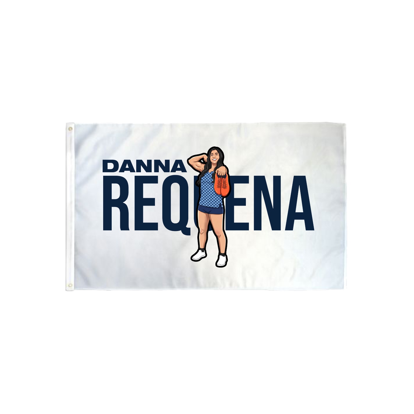 3x5 Flag — Player Name in Classic