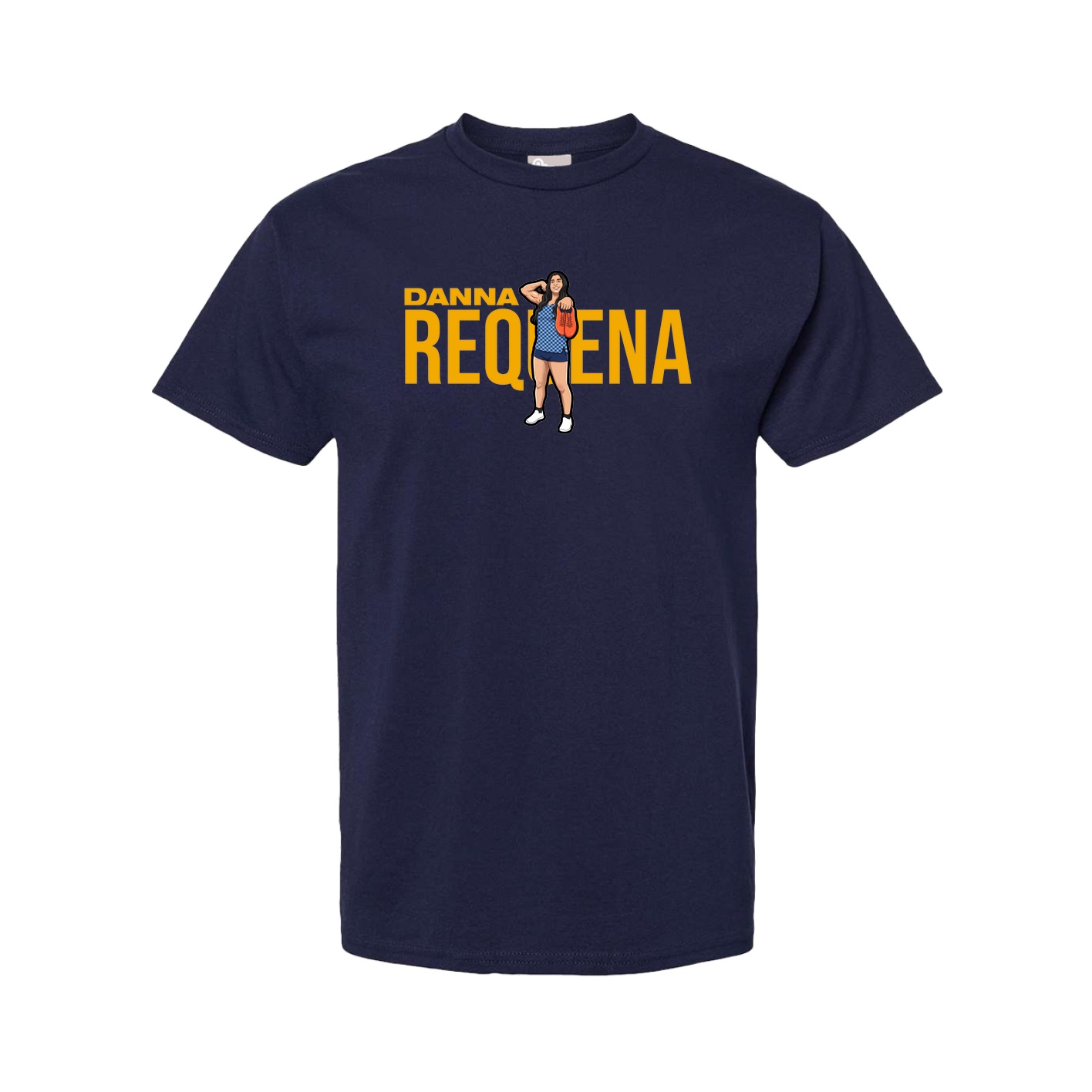 Youth Tee — Player Name in Navy