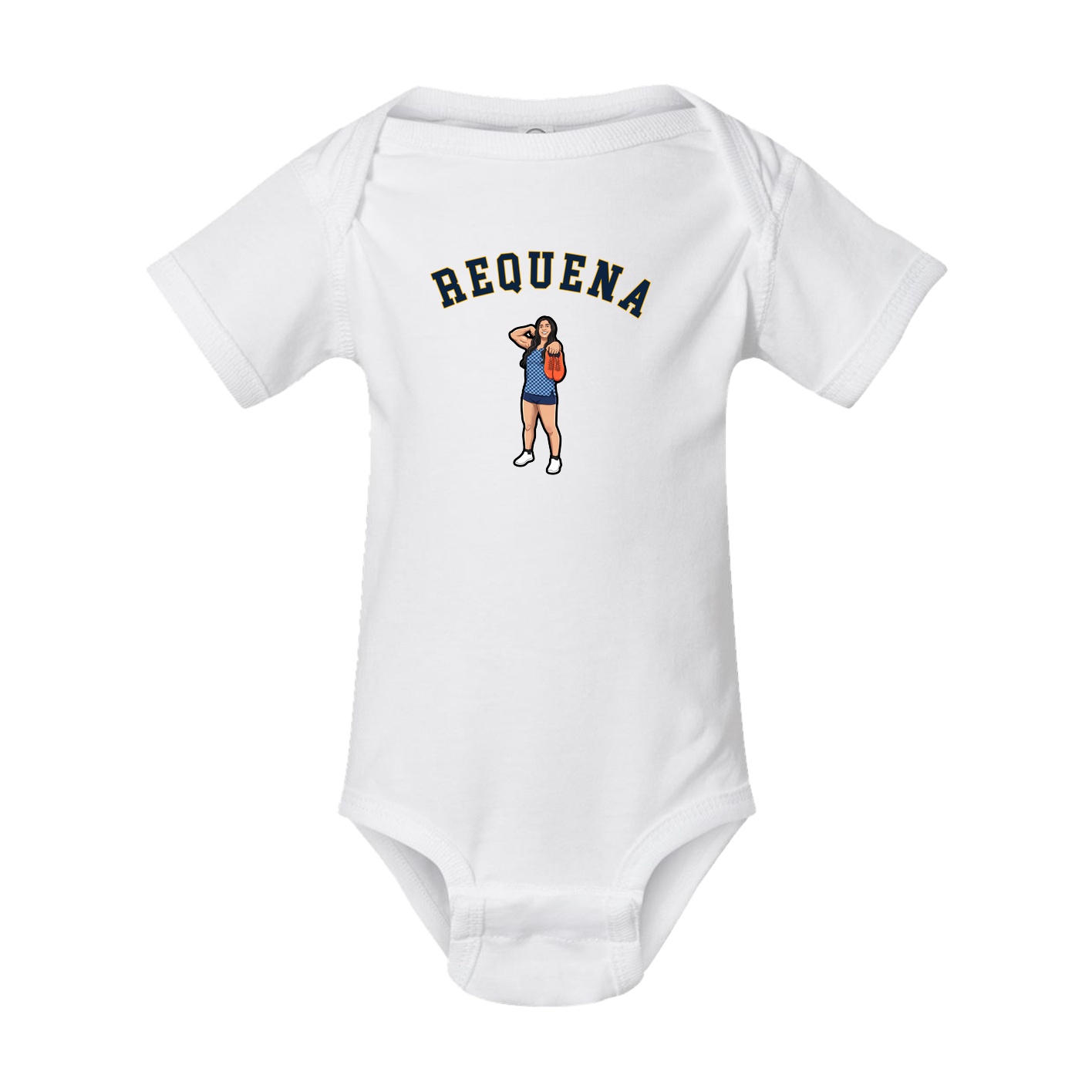 Baby Onesie — Shirsey Arch in White