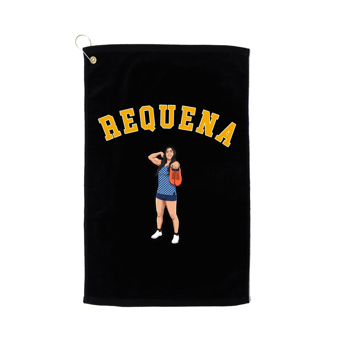Golf Towel — Shirsey Arch in Black