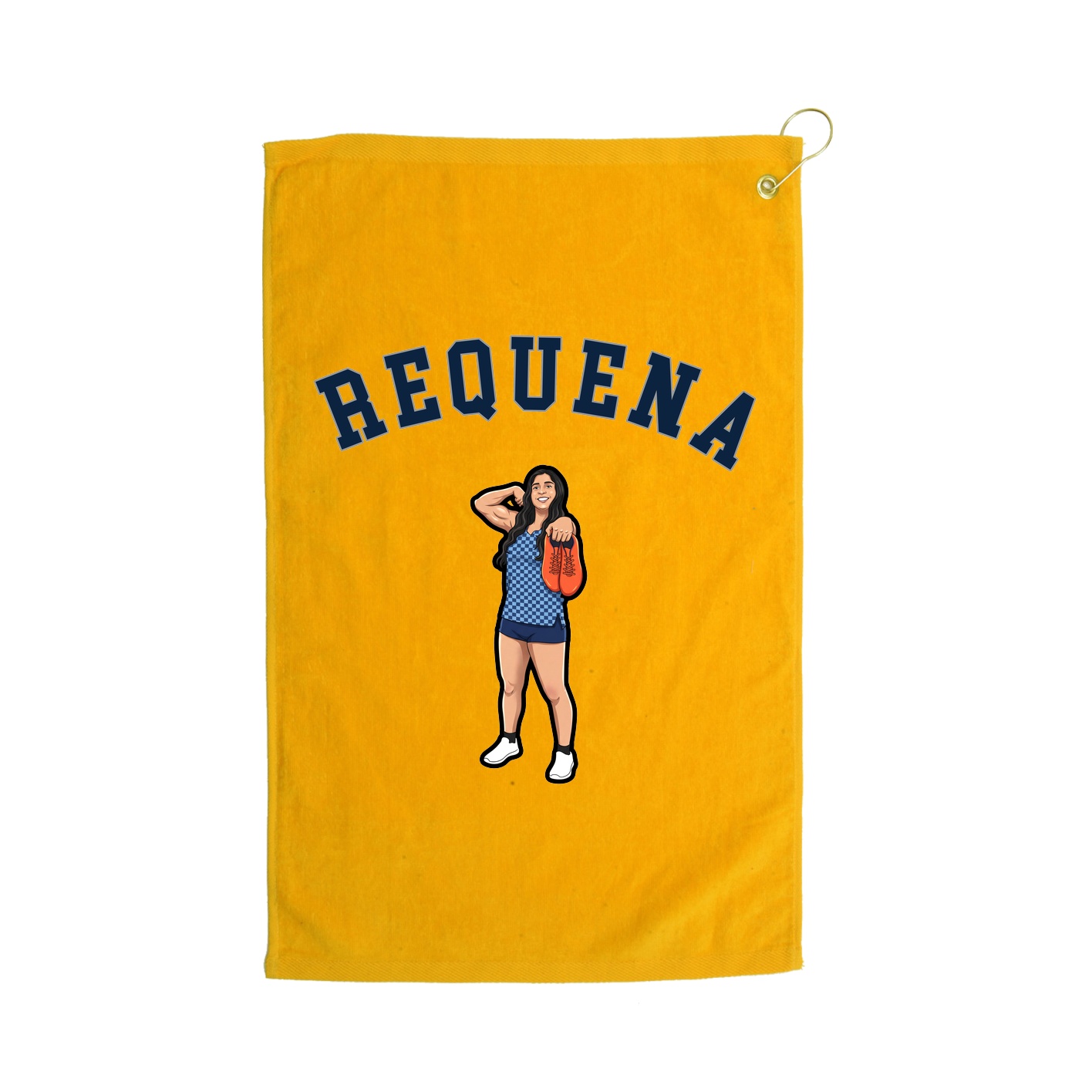 Golf Towel — Shirsey Arch in Gold