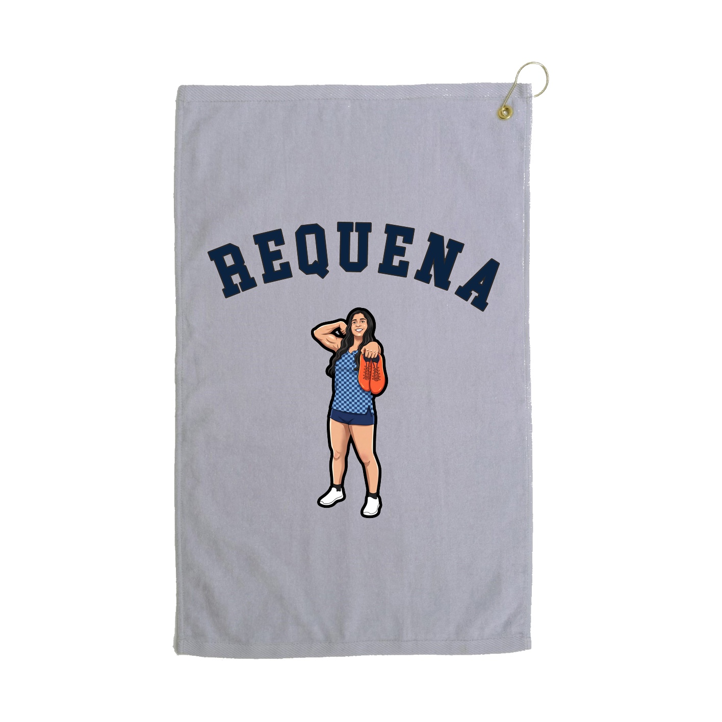 Golf Towel — Shirsey Arch in Grey