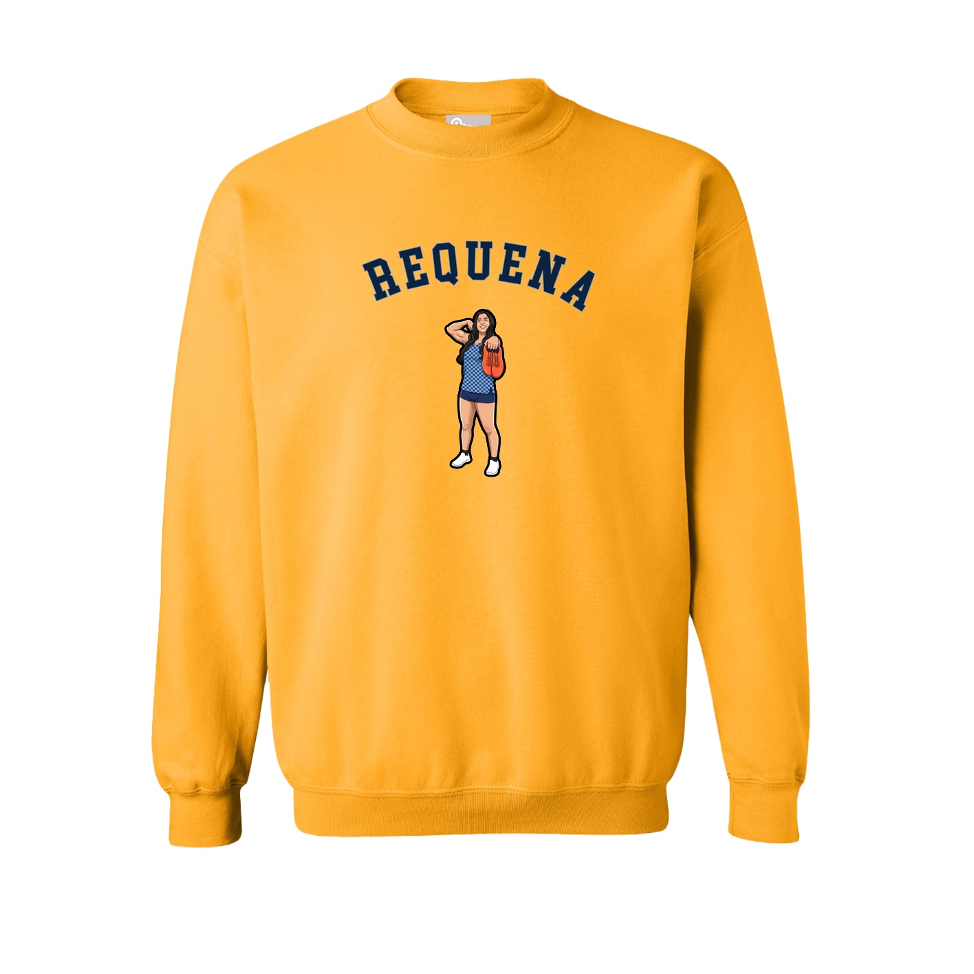 Fleece Crew — Shirsey Arch in Gold