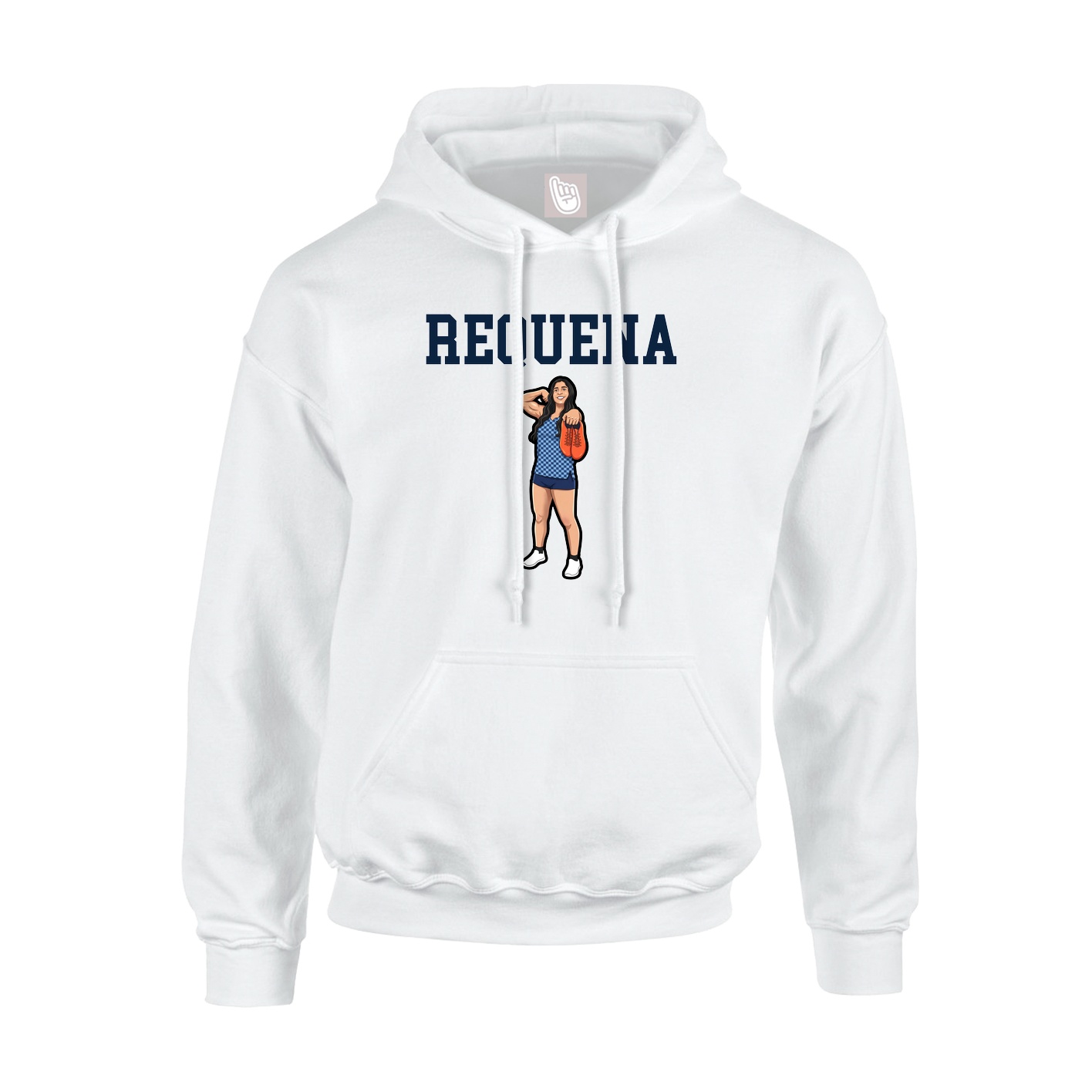 Hoodie — Shirsey in White