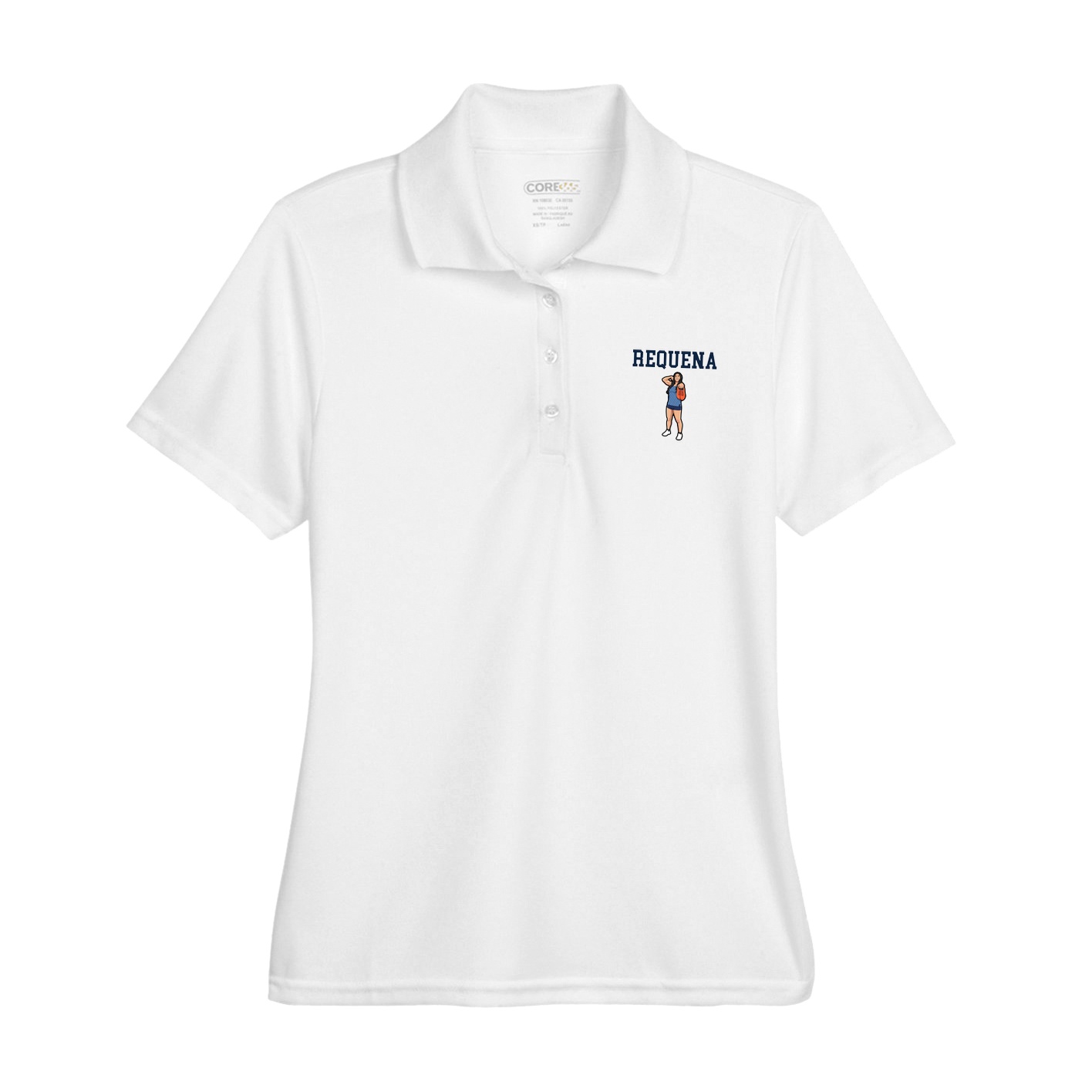 Womens Performance Polo — Shirsey in White