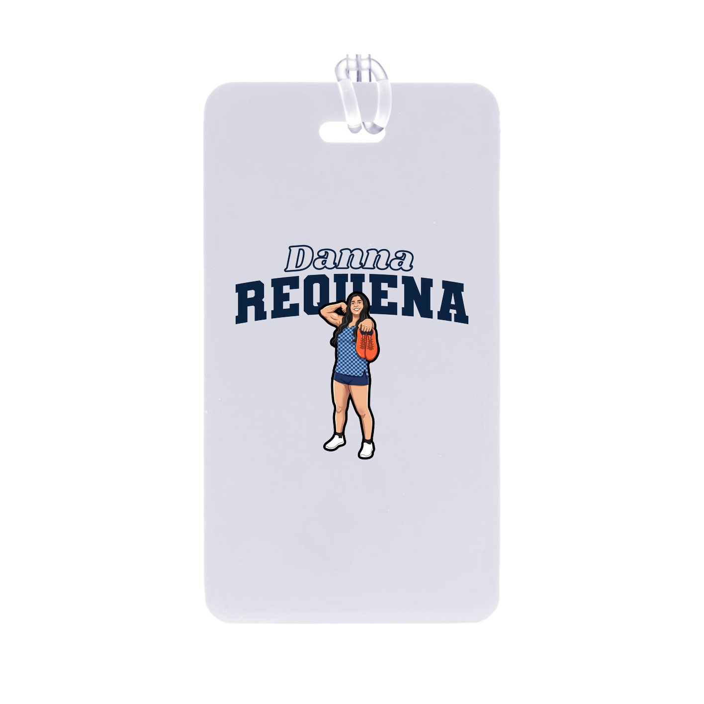 Bag Tag — Name Arch in Classic