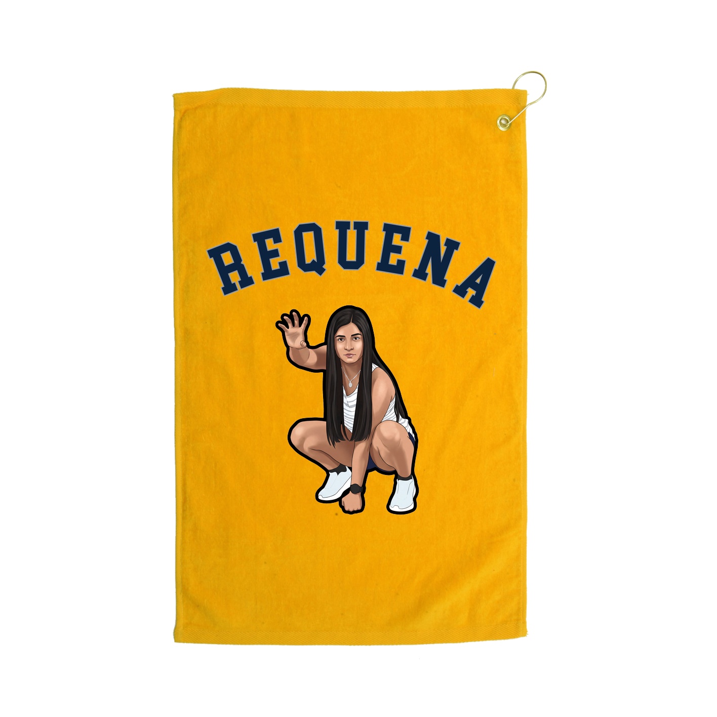 Golf Towel — Shirsey Arch in Gold