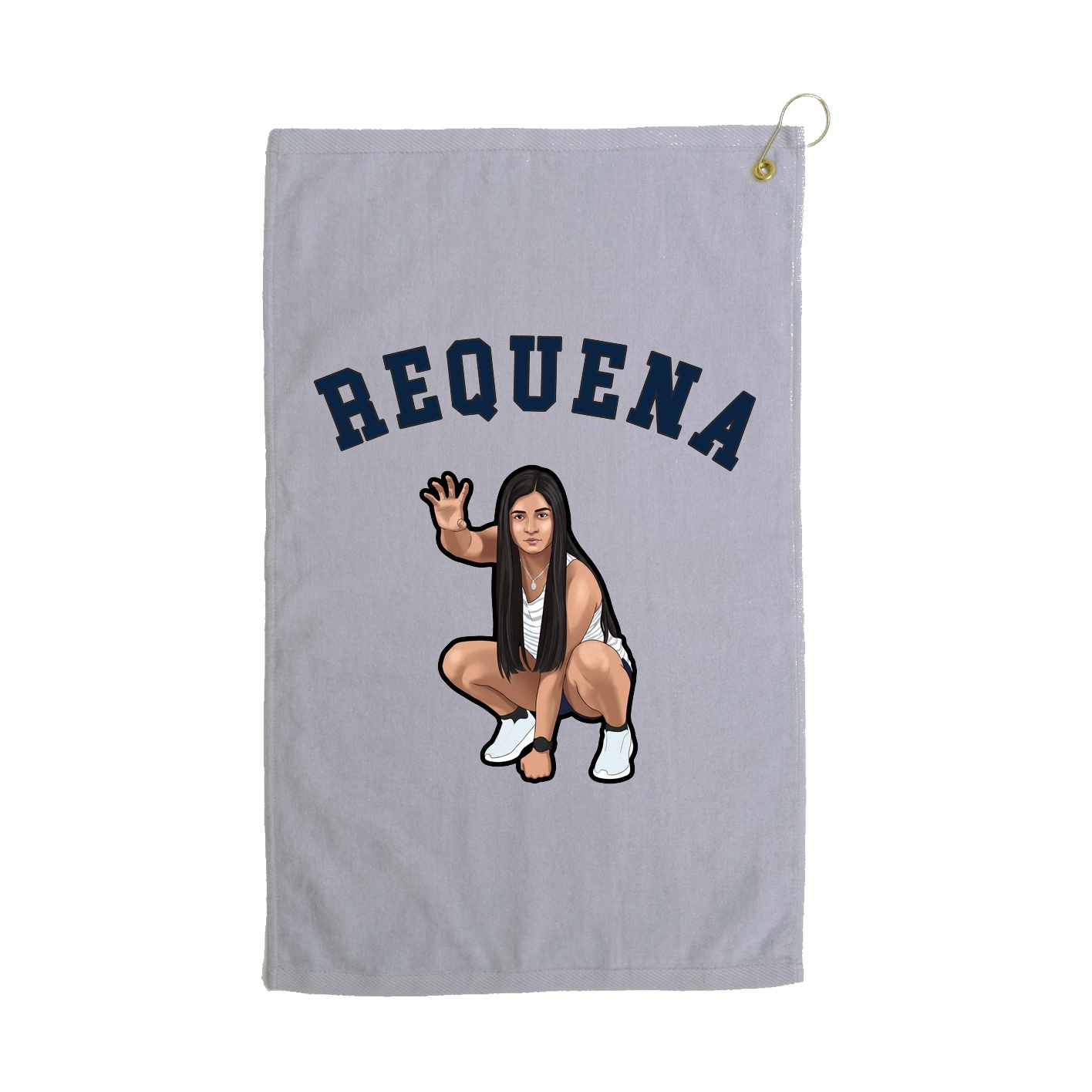 Golf Towel — Shirsey Arch in Grey