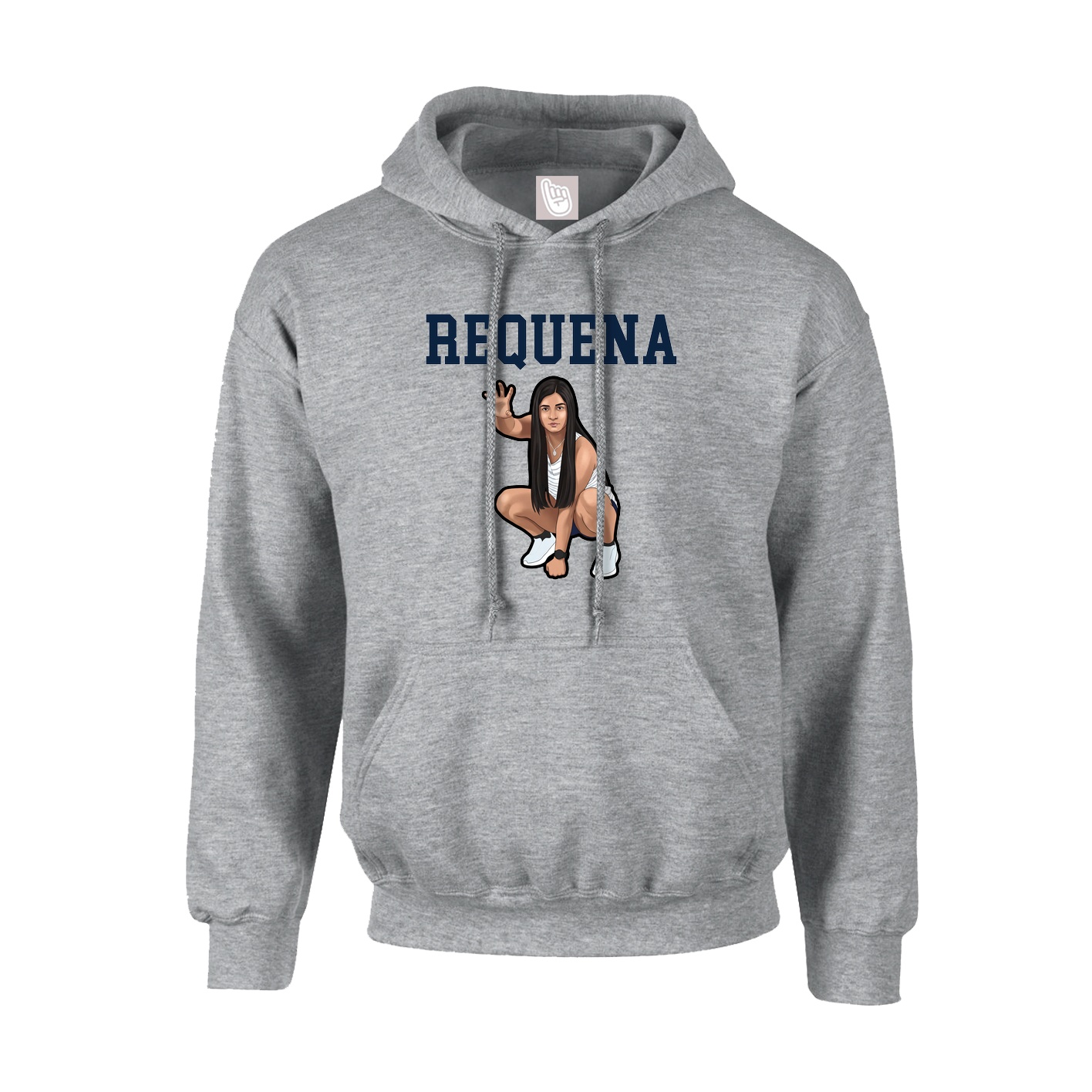 Hoodie — Shirsey in Grey