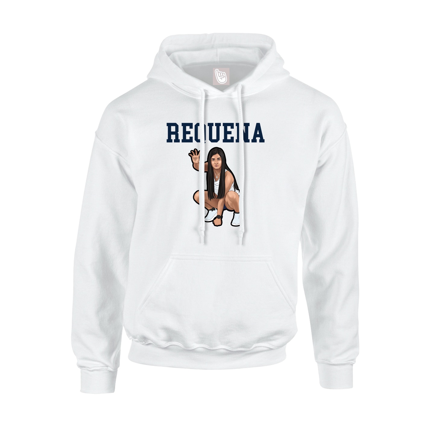 Hoodie — Shirsey in White