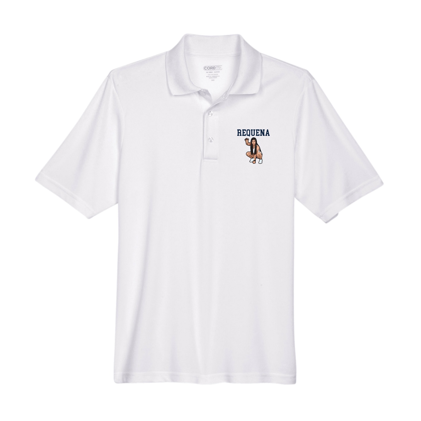 Performance Polo — Shirsey in White