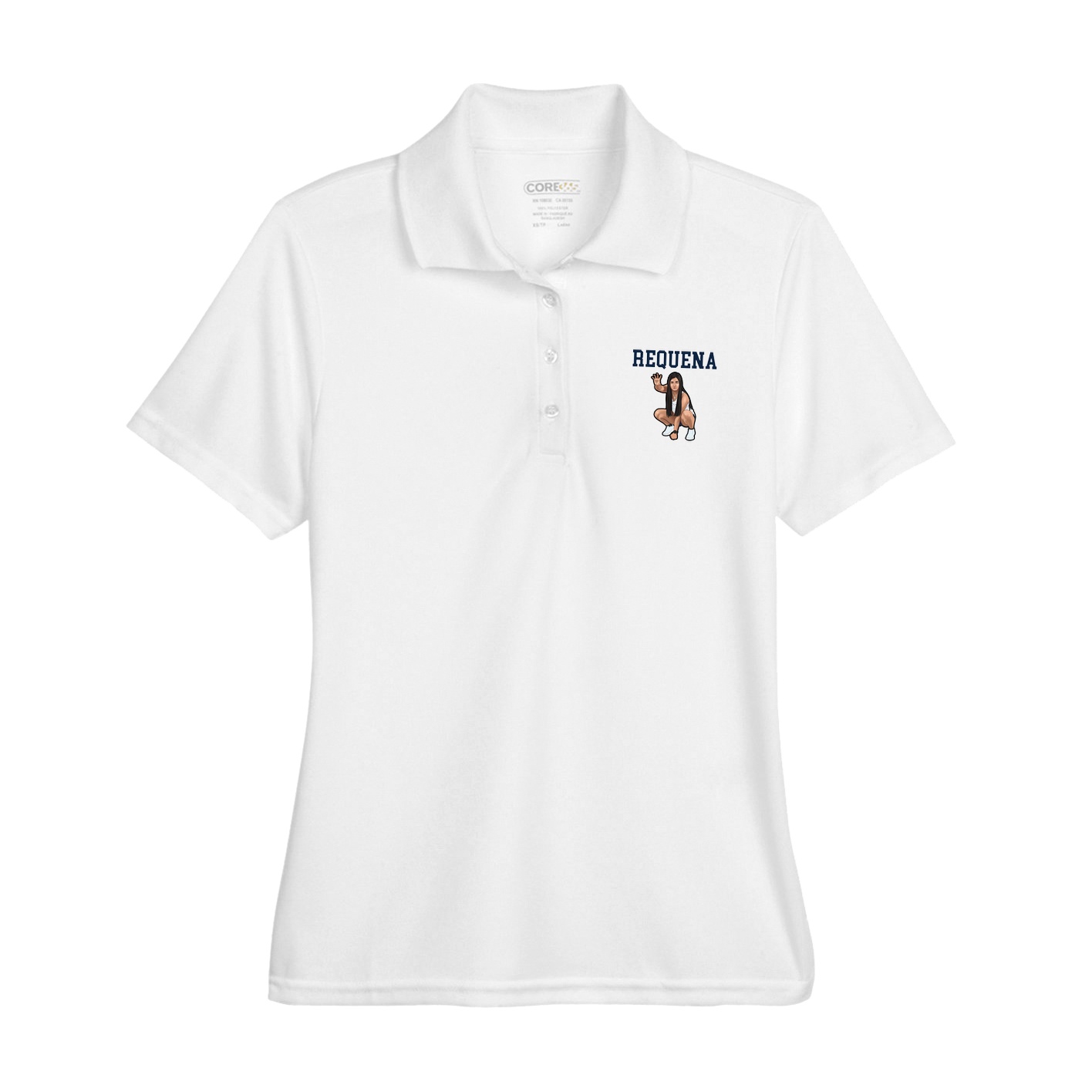 Womens Performance Polo — Shirsey in White