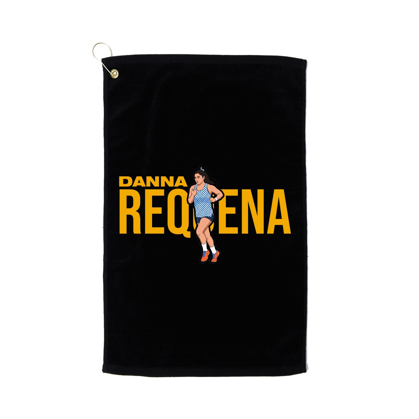 Golf Towel — Player Name in Black