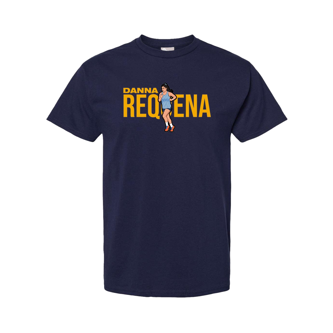 Youth Tee — Player Name in Navy