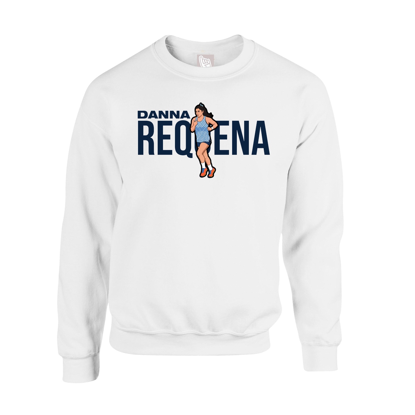 Fleece Crew — Player Name in White