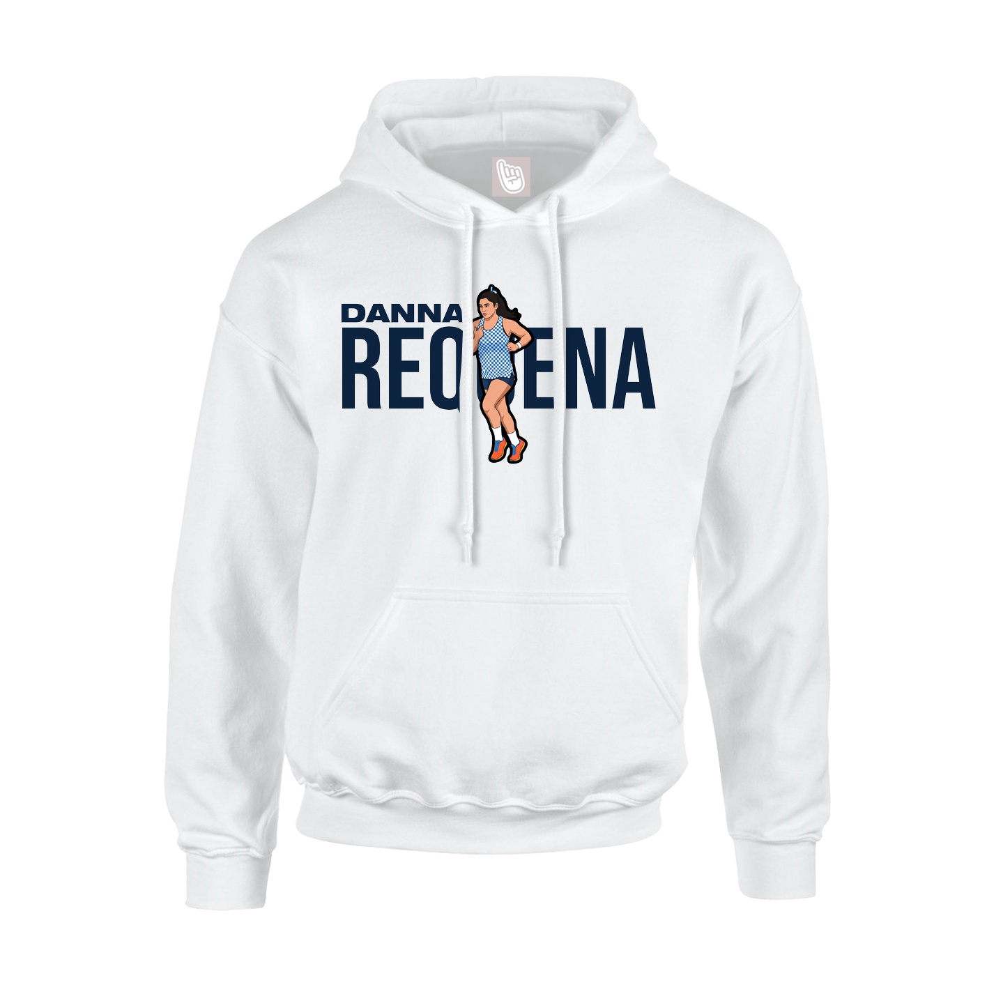 Youth Hoodie — Player Name in White
