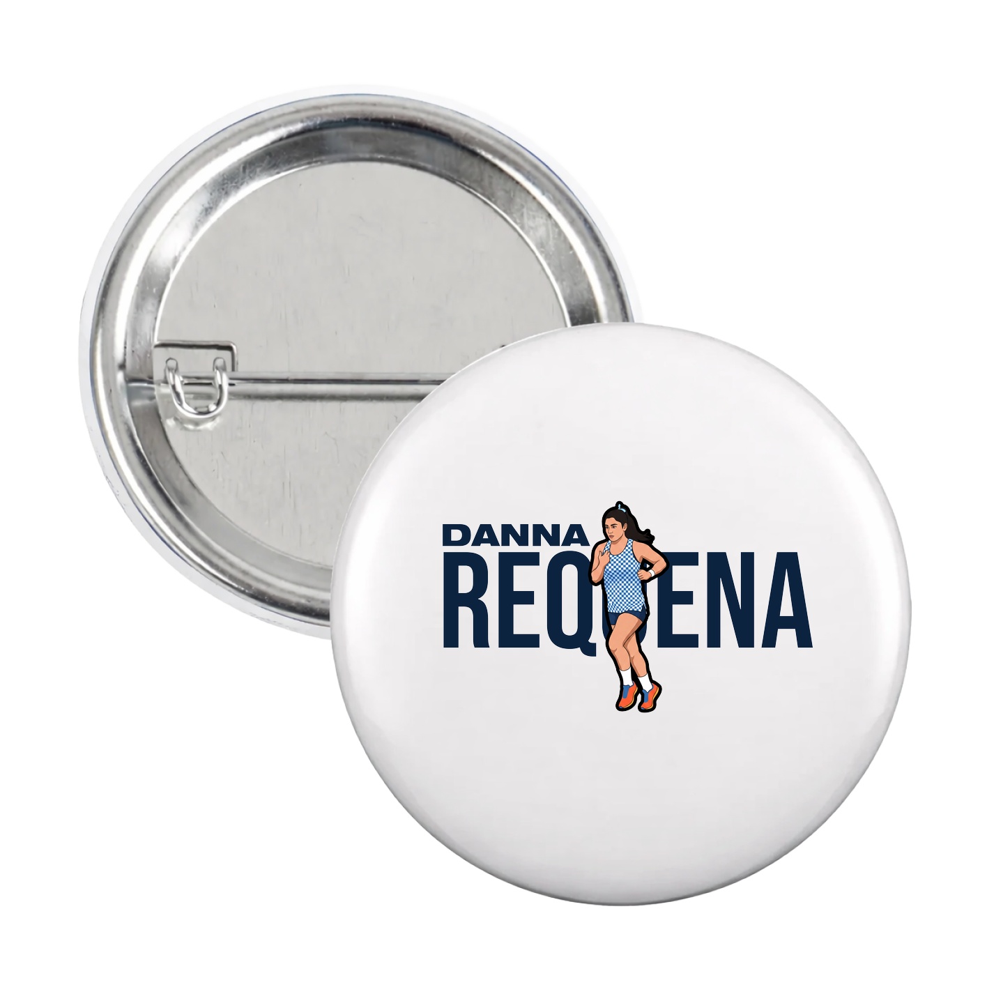Game Day Button — Player Name in White