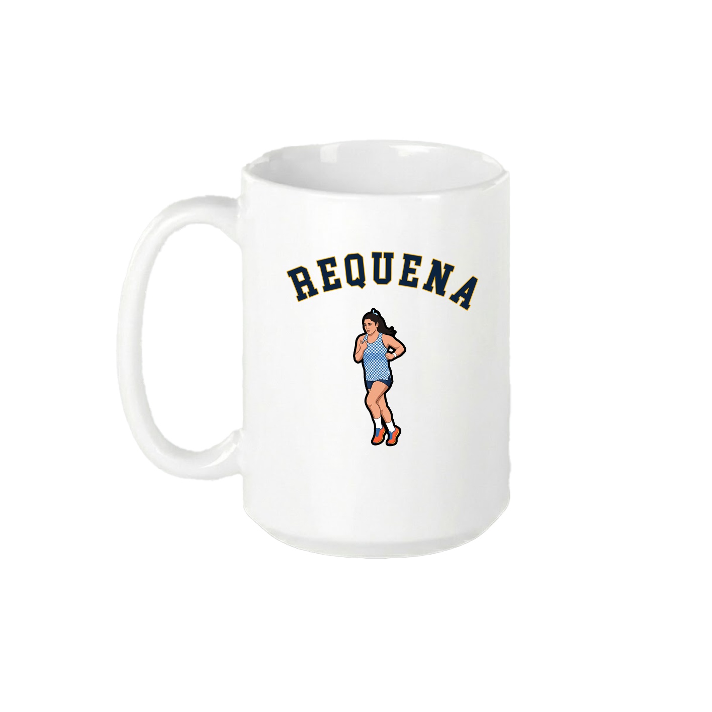 15oz Coffee Mug — Shirsey Arch in White