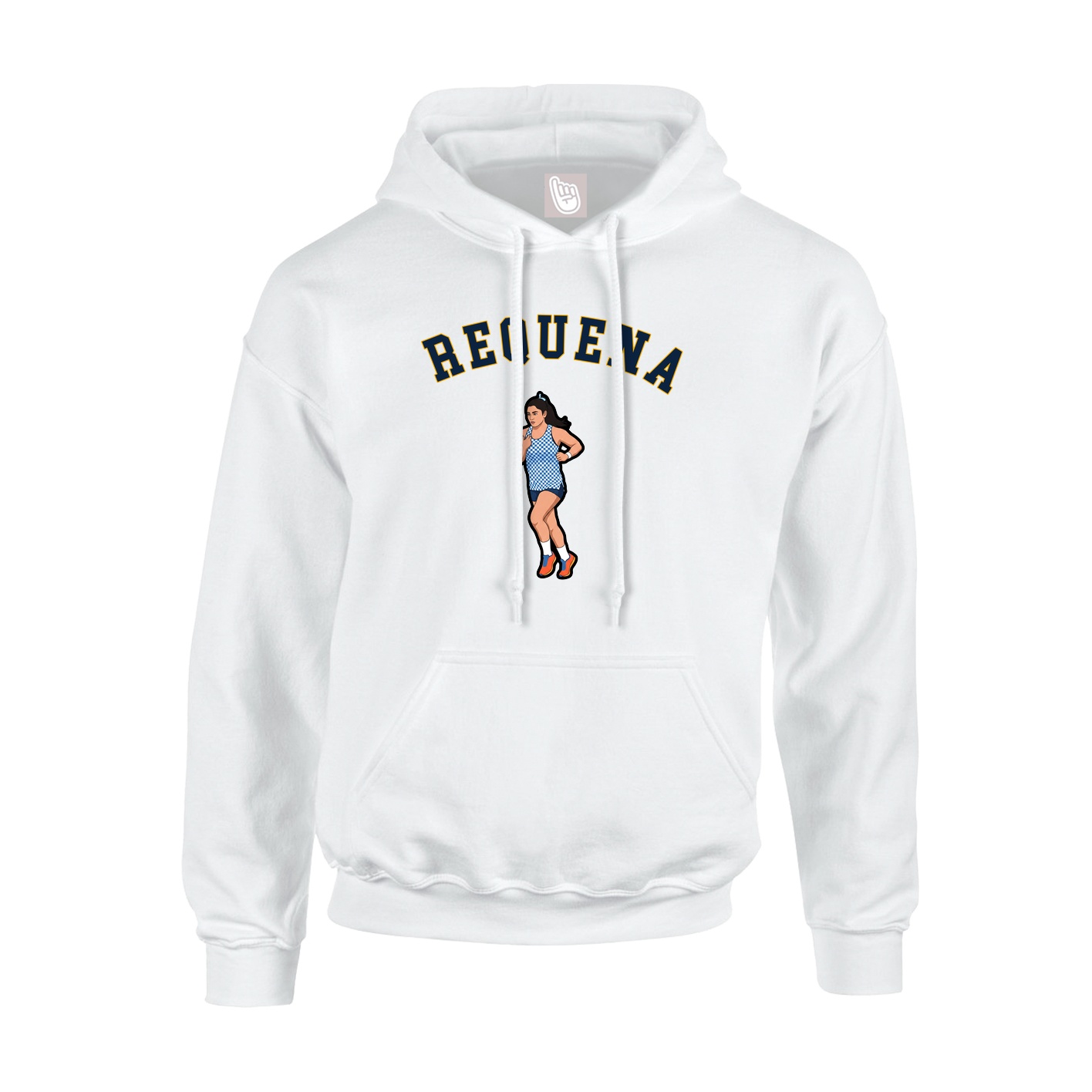Hoodie — Shirsey Arch in White