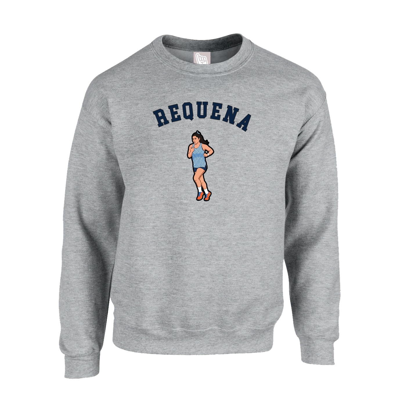 Fleece Crew — Shirsey Arch in Grey