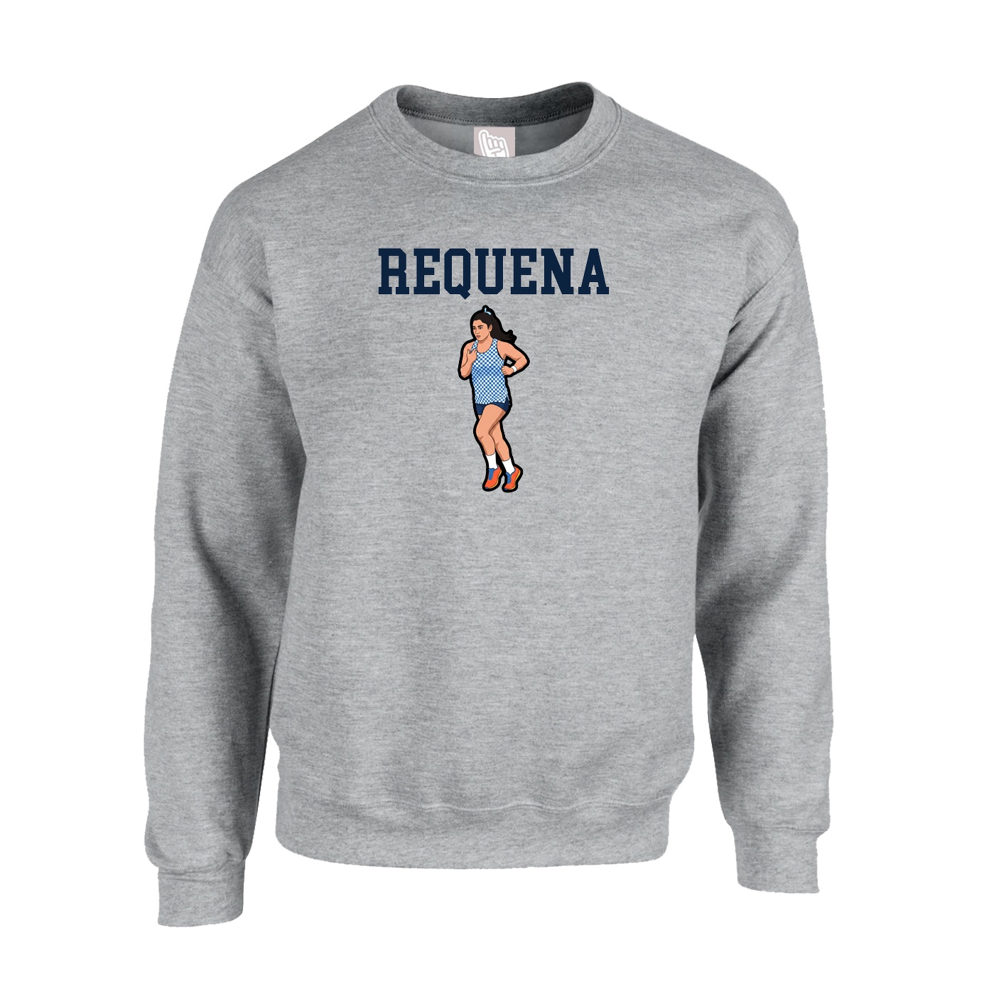 Fleece Crew — Shirsey in Grey
