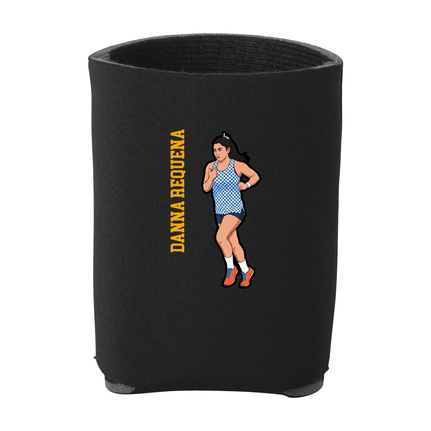 Can Holder — Name Vertical in Black