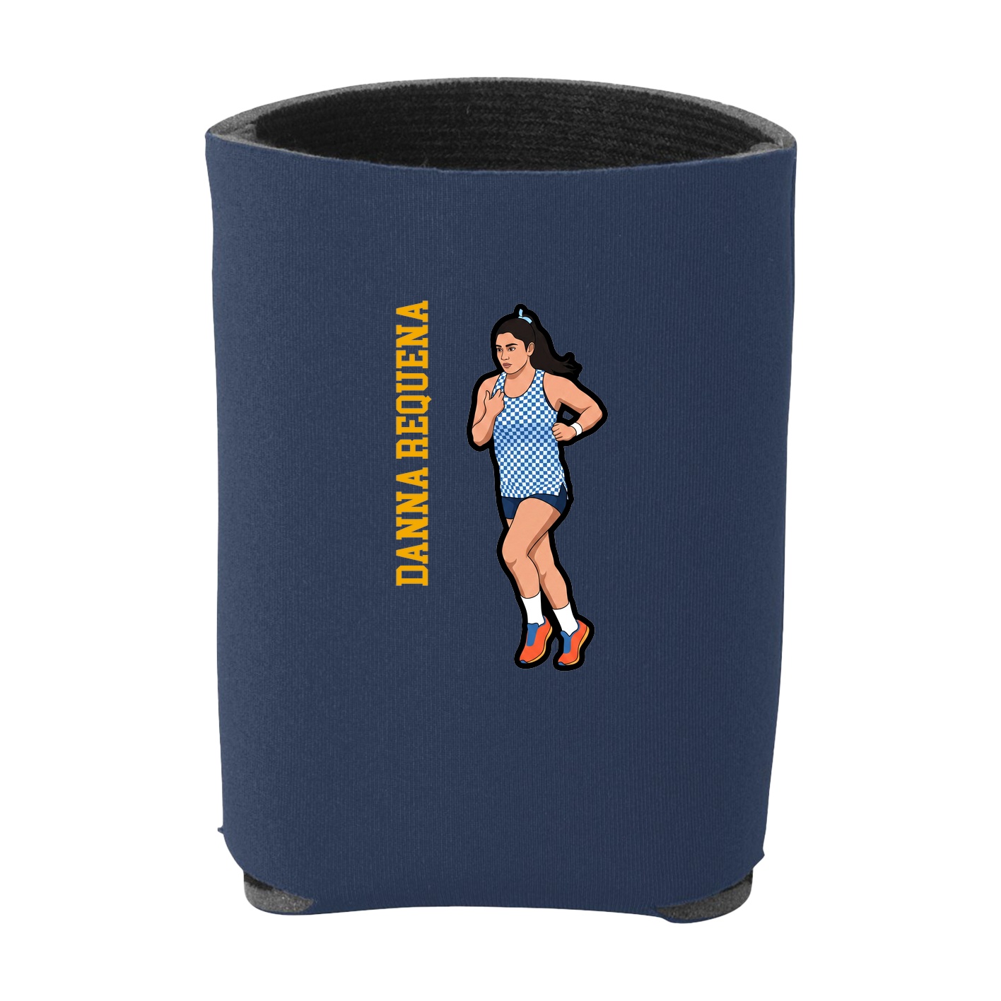 Can Holder — Name Vertical in Navy