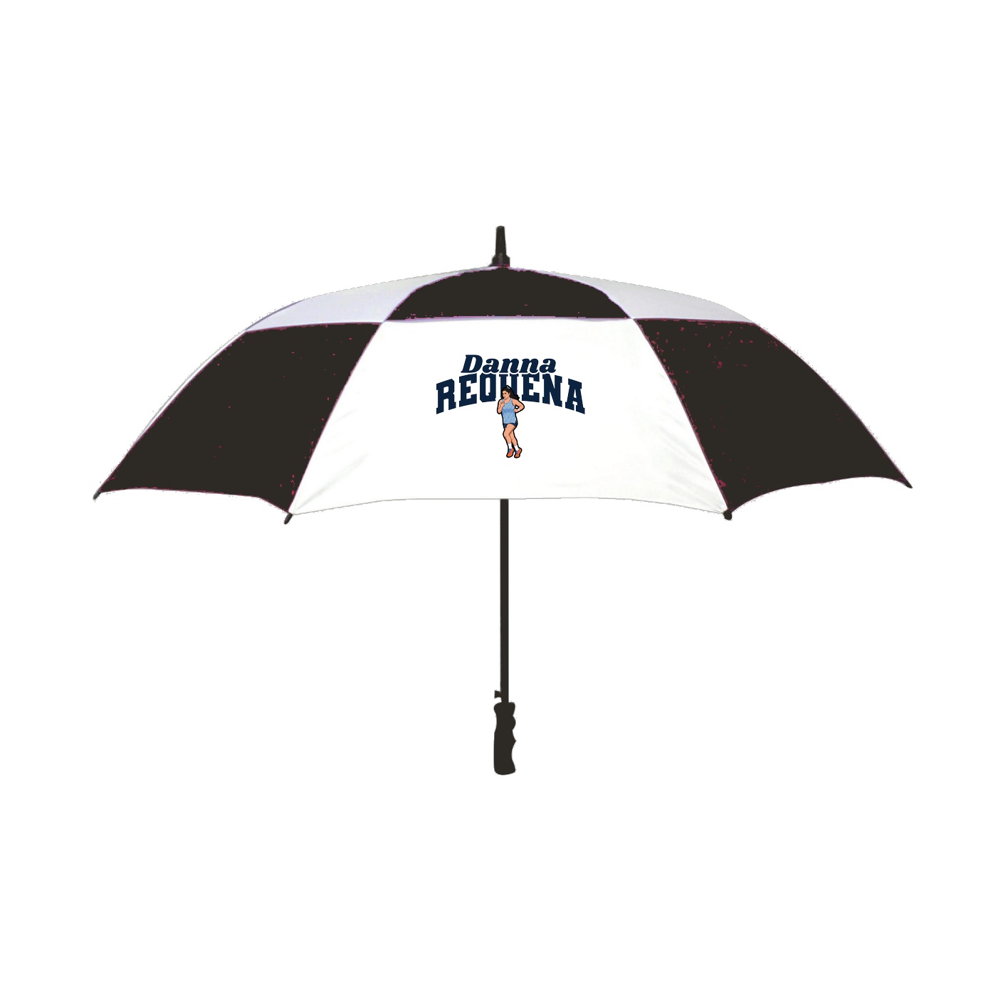 Golf Umbrella — Signature Arch in Black