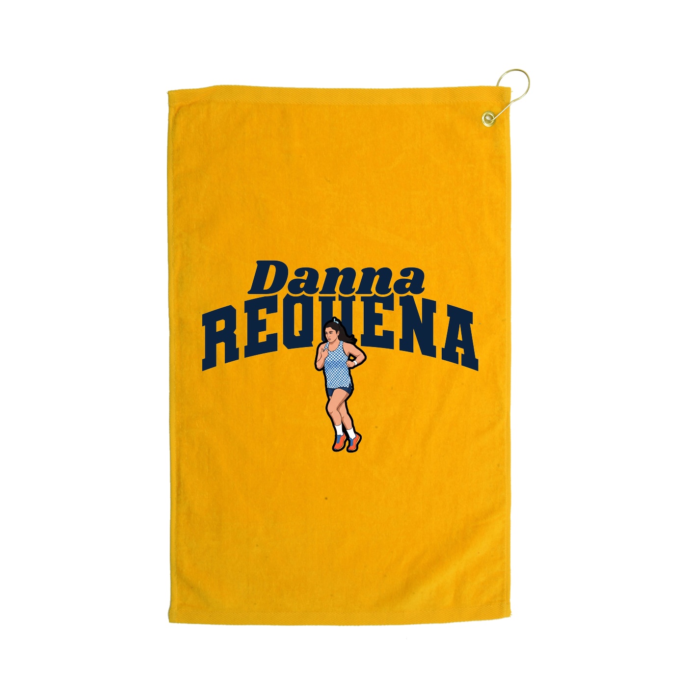 Golf Towel — Signature Arch in Gold
