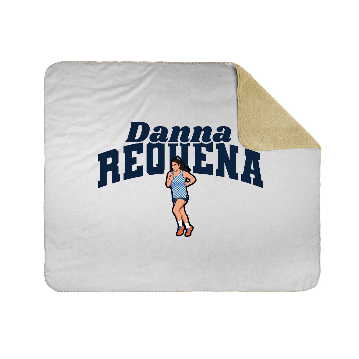 Throw Blanket — Signature Arch in White