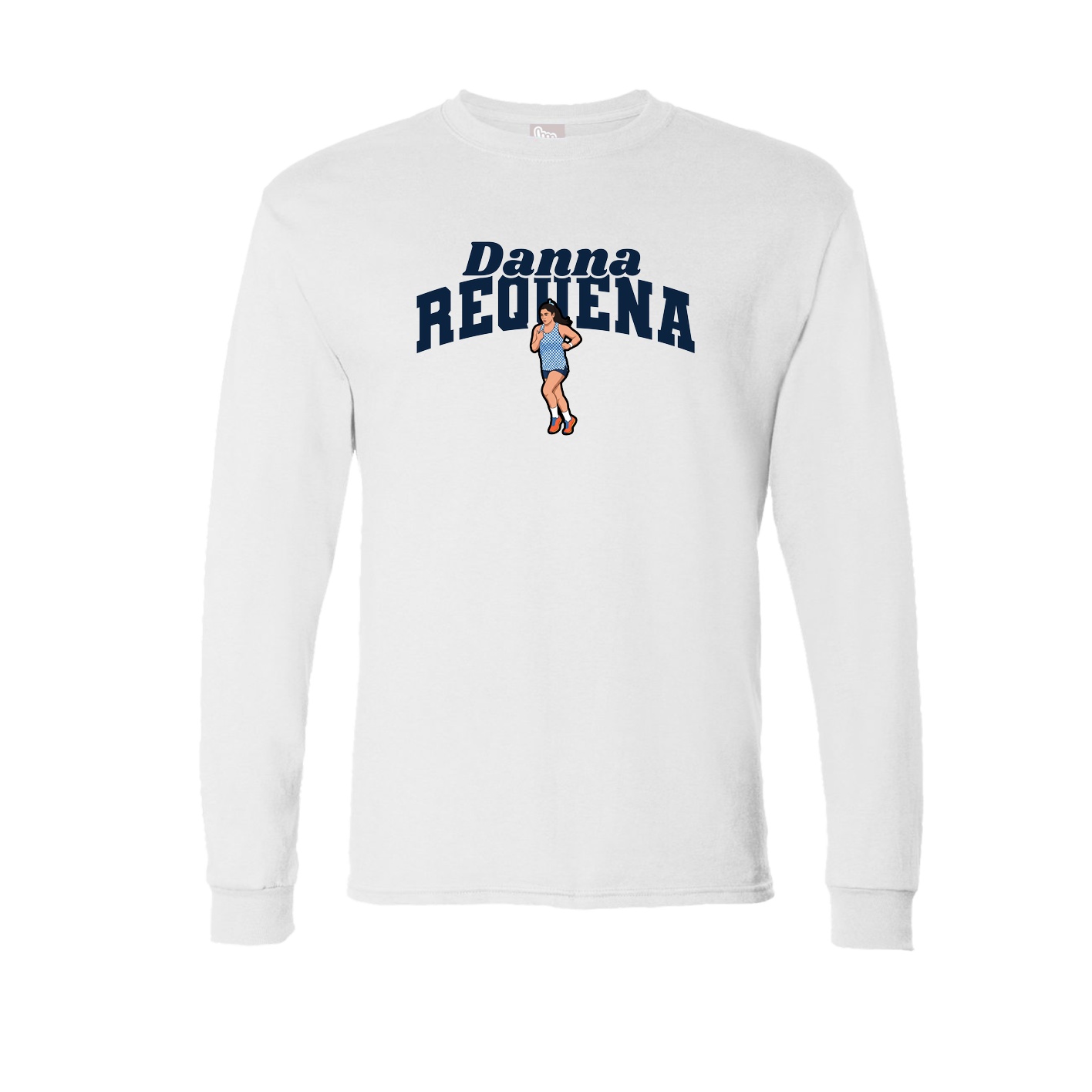 Long Sleeve Tee — Signature Arch in White