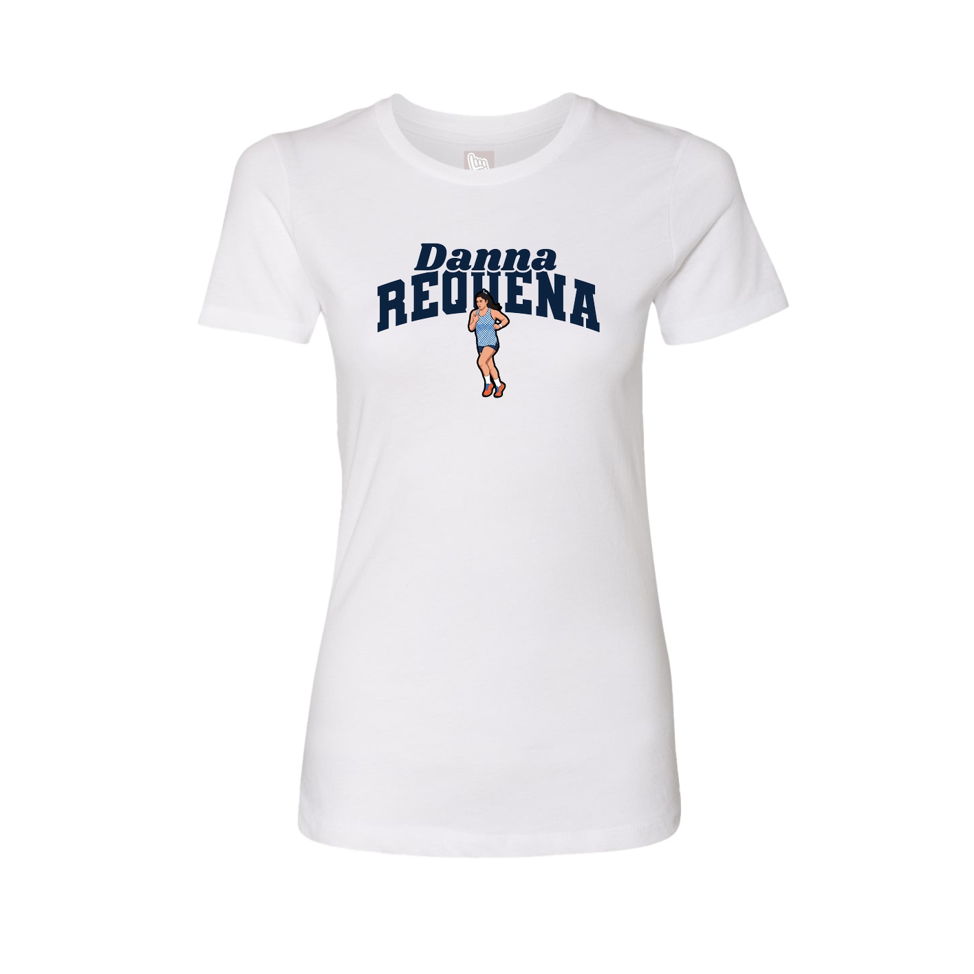 Womens Tee — Signature Arch in White