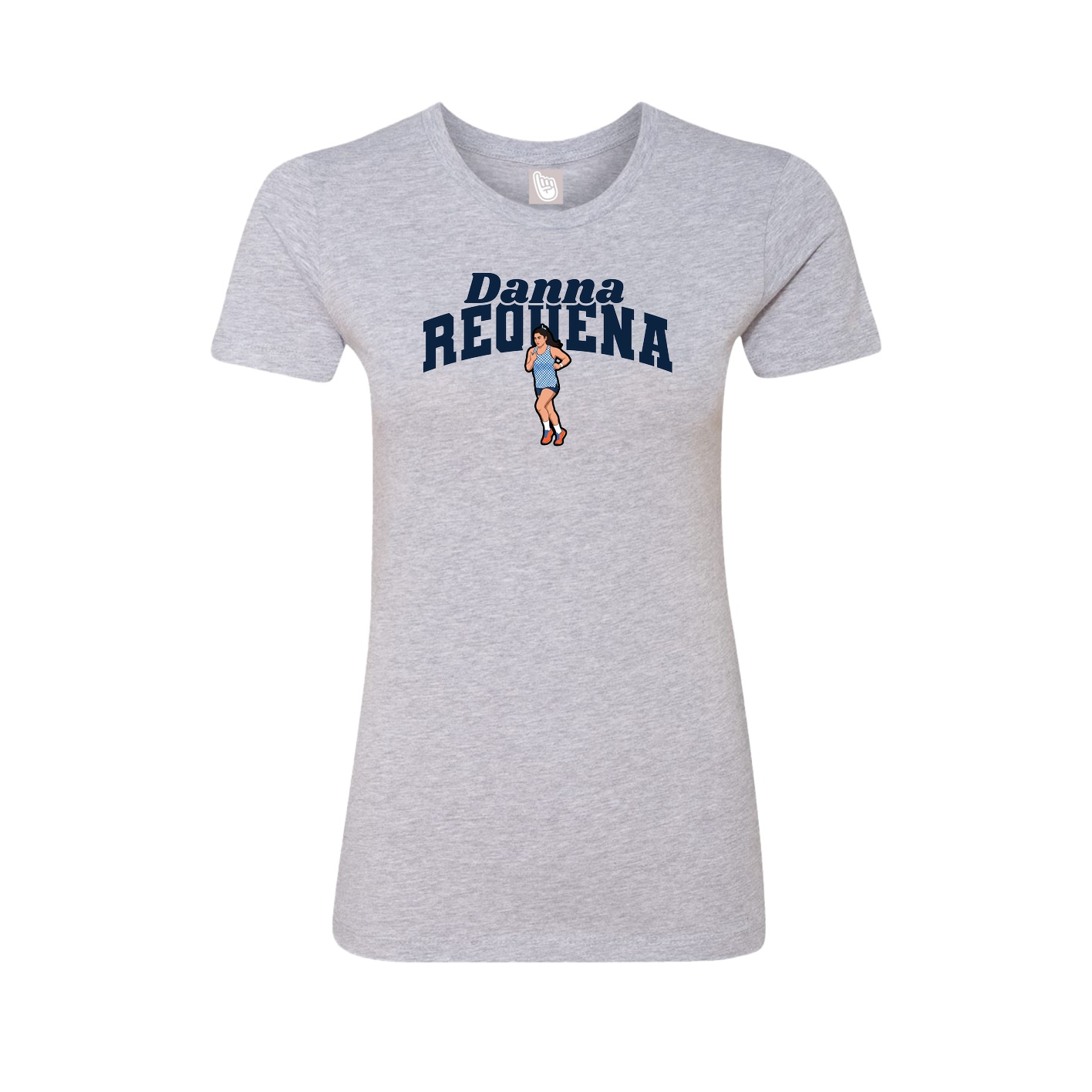 Womens Tee — Signature Arch in Grey
