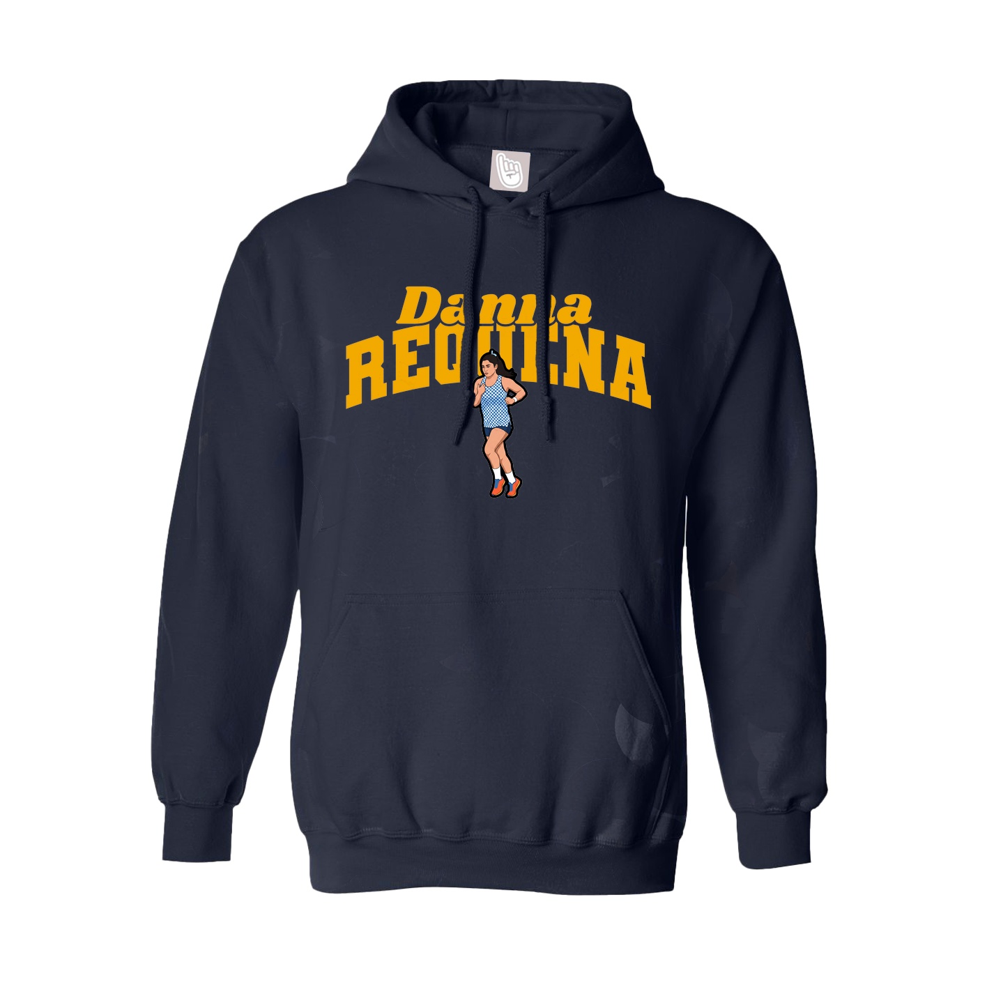 Hoodie — Signature Arch in Navy