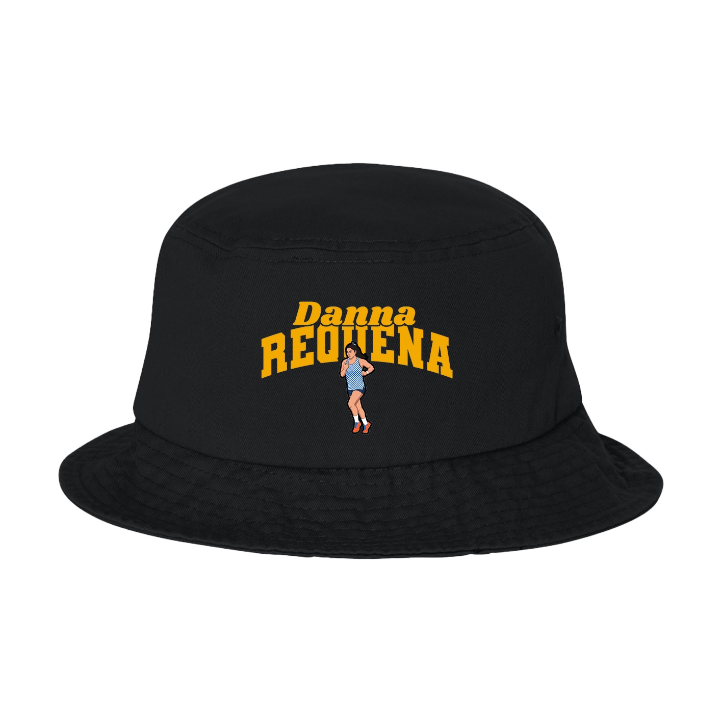 Bucket Cap — Signature Arch in Black