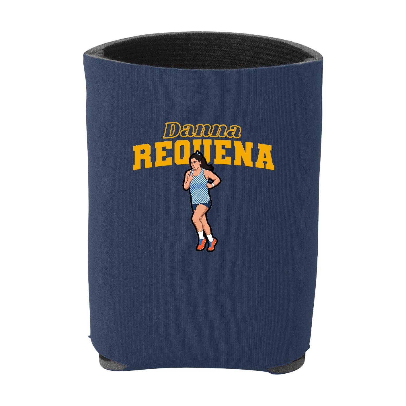 Can Holder — Name Arch in Navy
