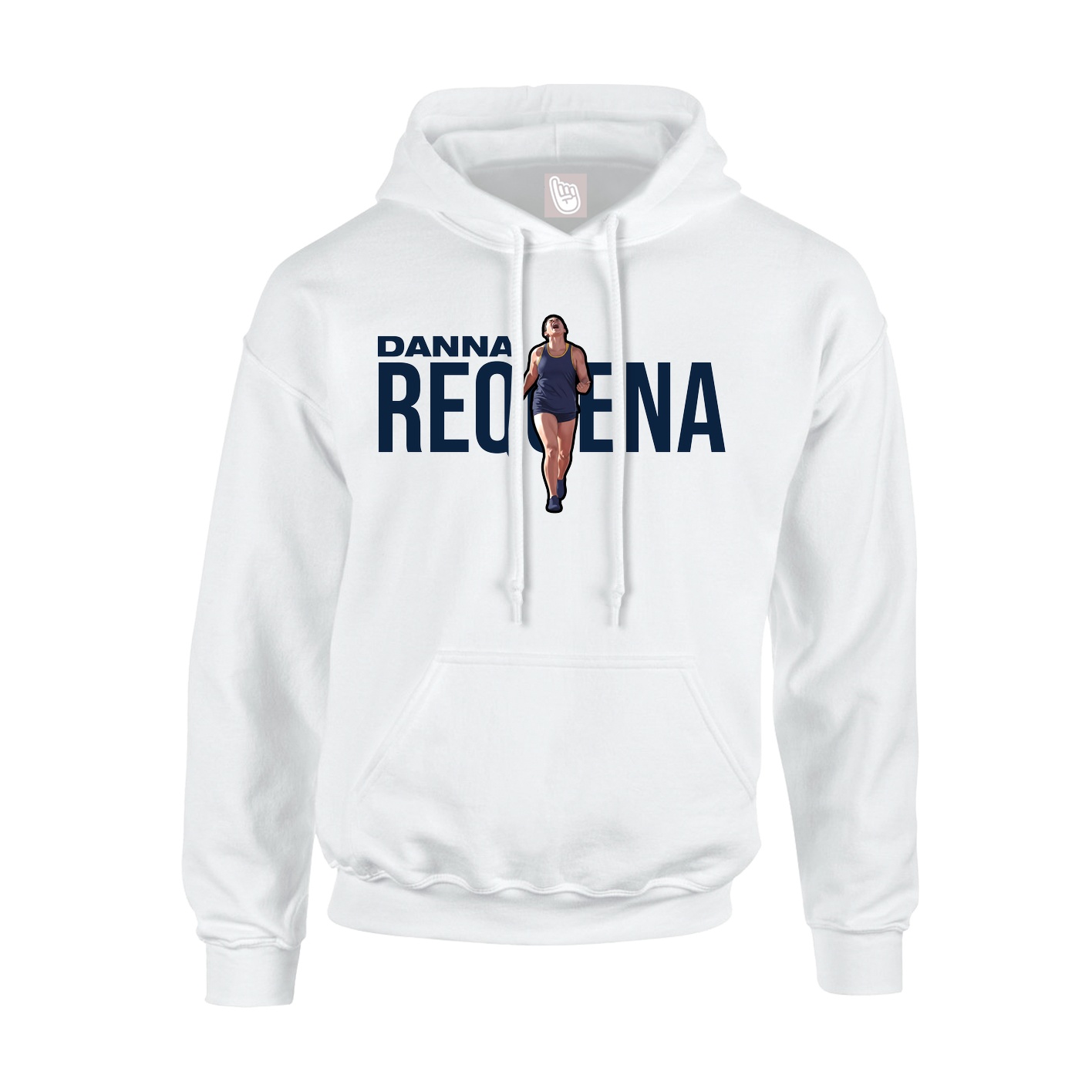 Youth Hoodie — Player Name in White