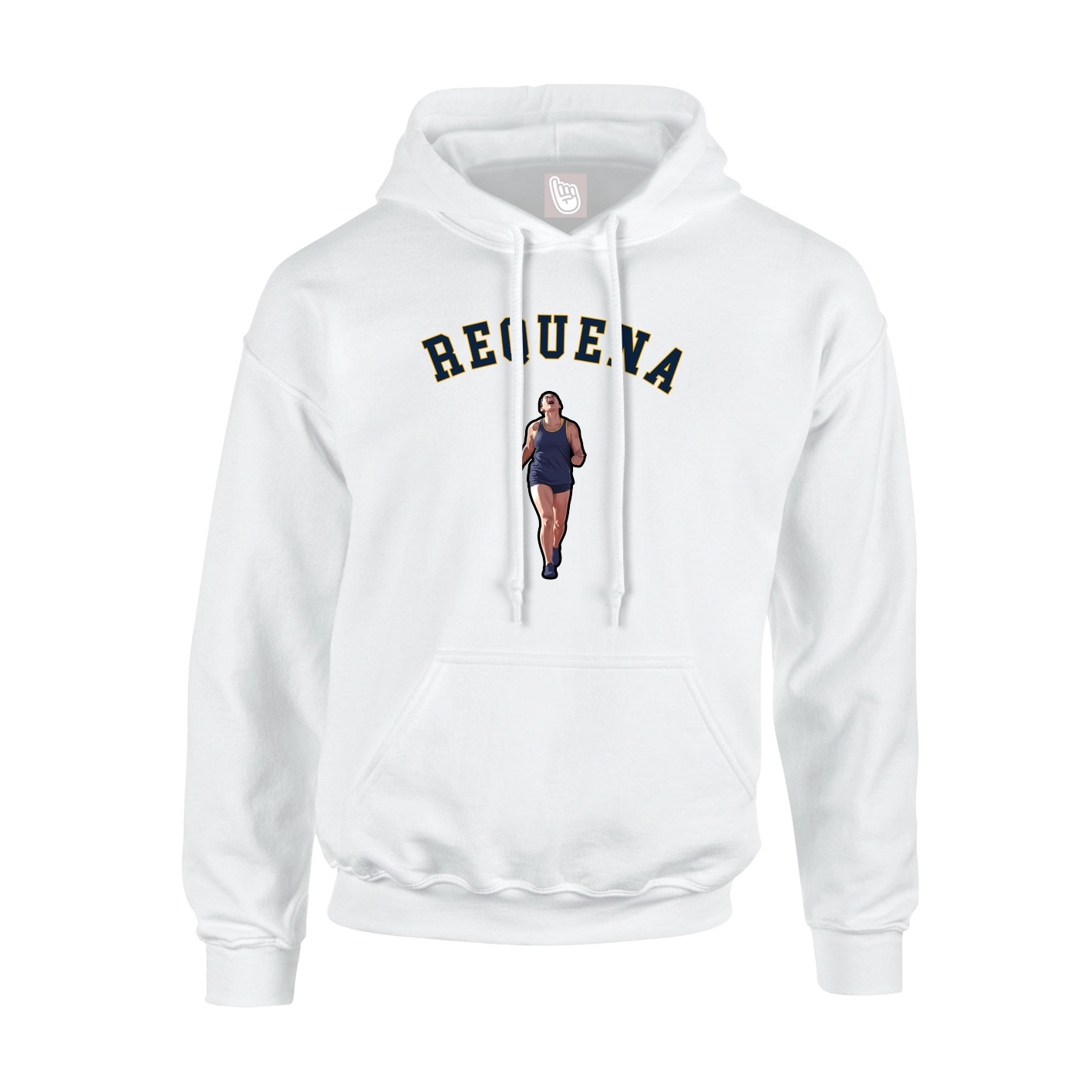 Hoodie — Shirsey Arch in White