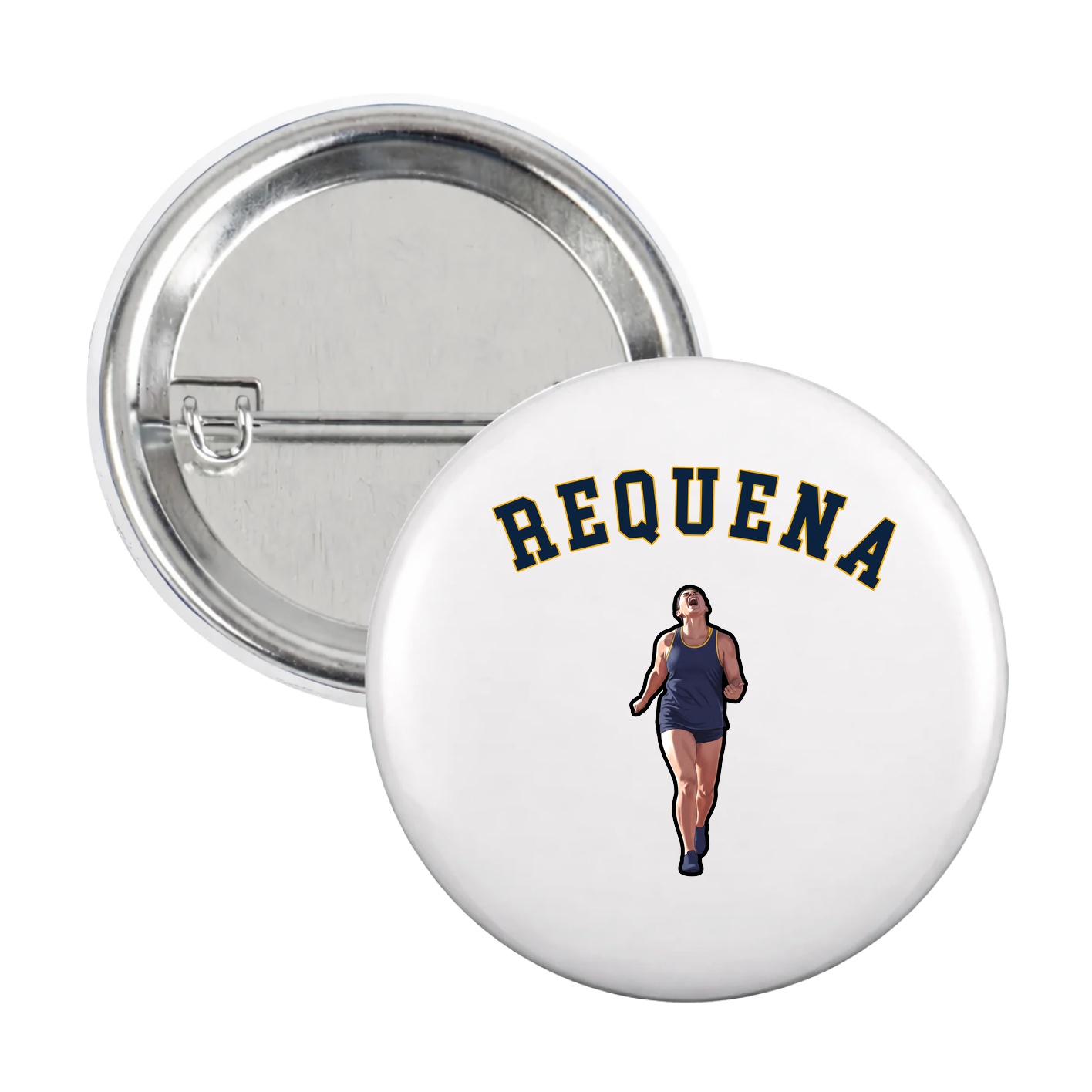 Game Day Button — Shirsey Arch in White