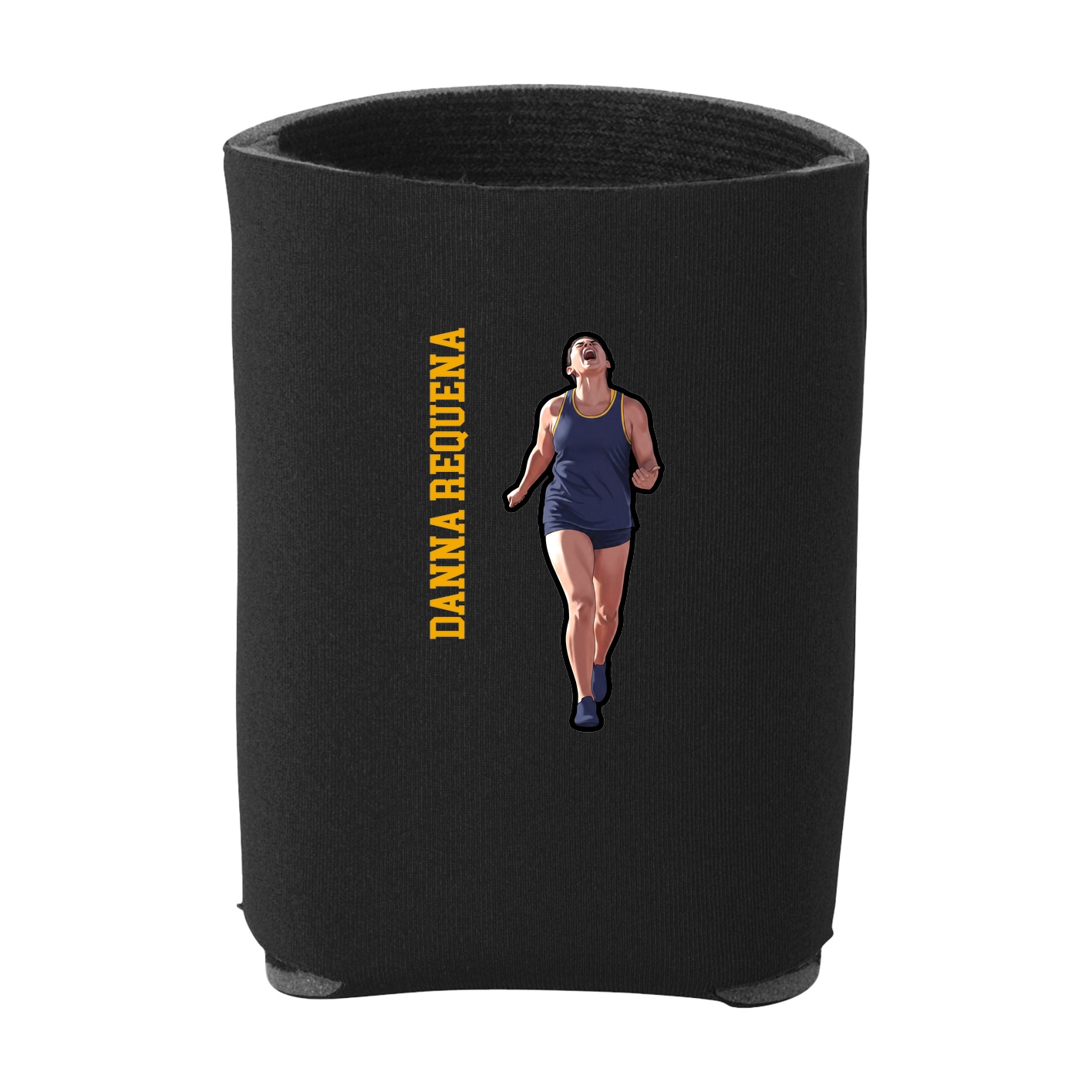 Can Holder — Name Vertical in Black