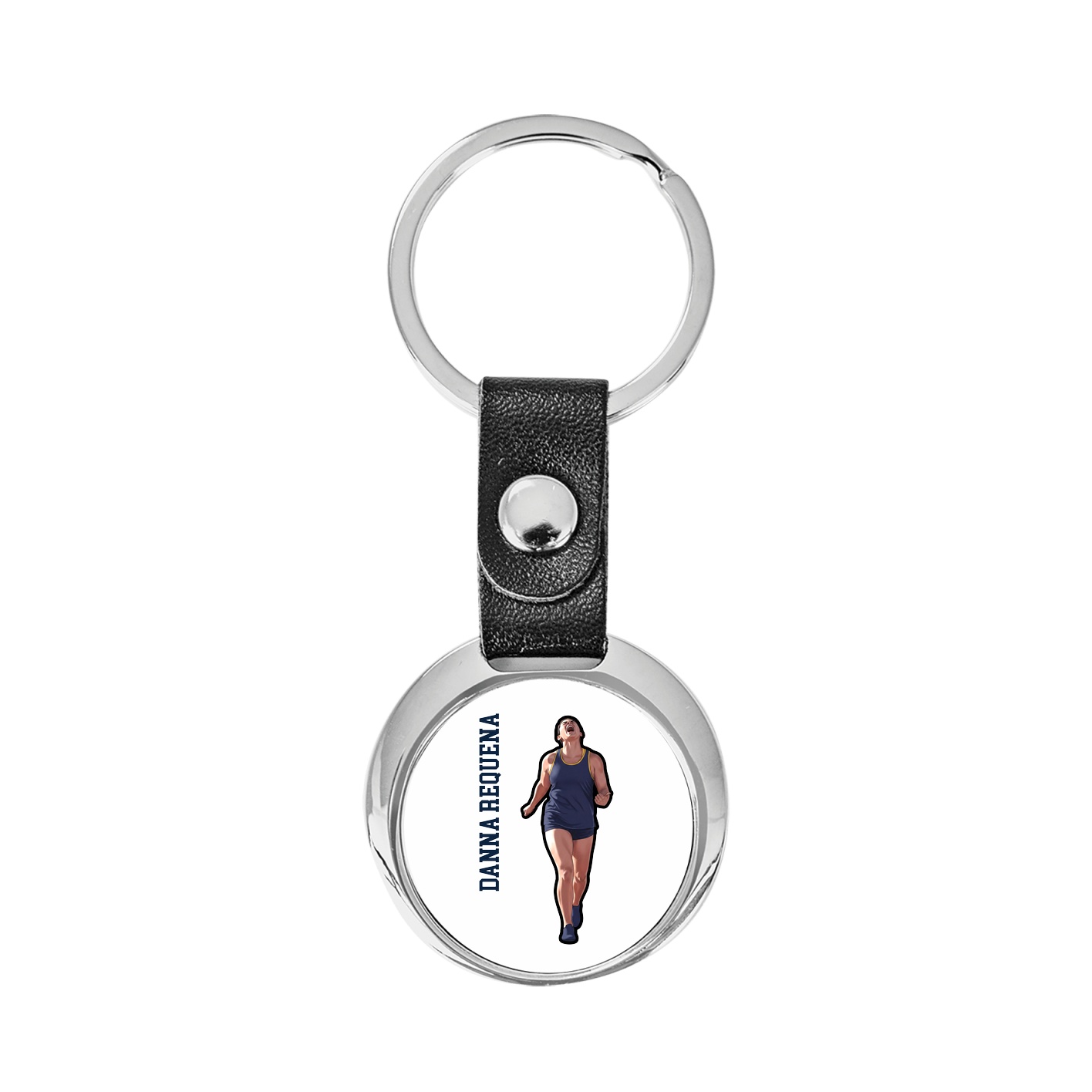 Key Chain — Name Vertical in Classic