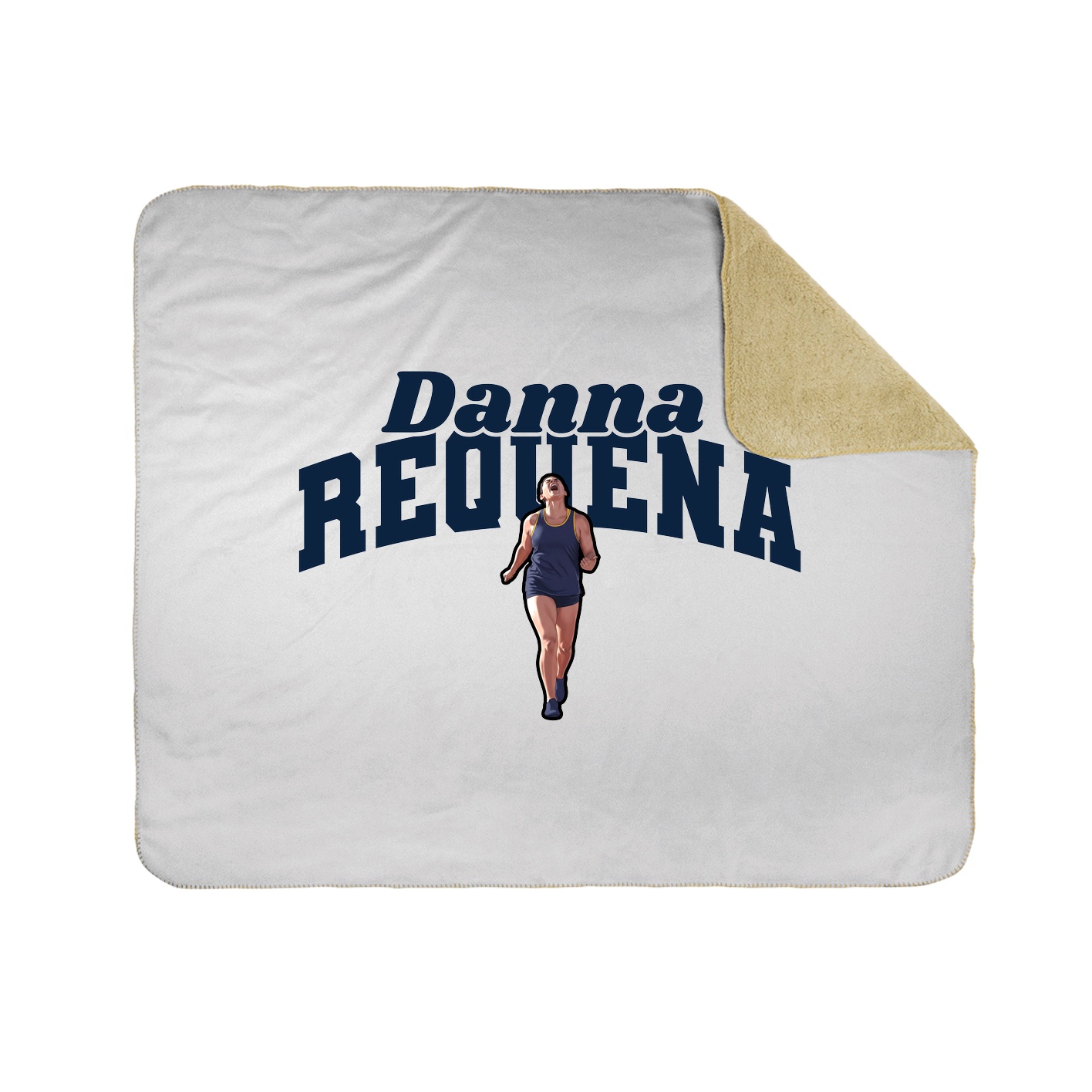 Throw Blanket — Signature Arch in White