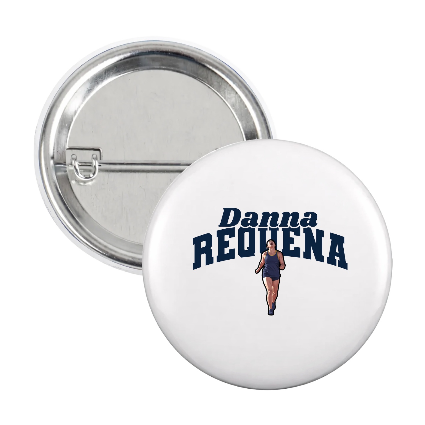 Game Day Button — Signature Arch in White
